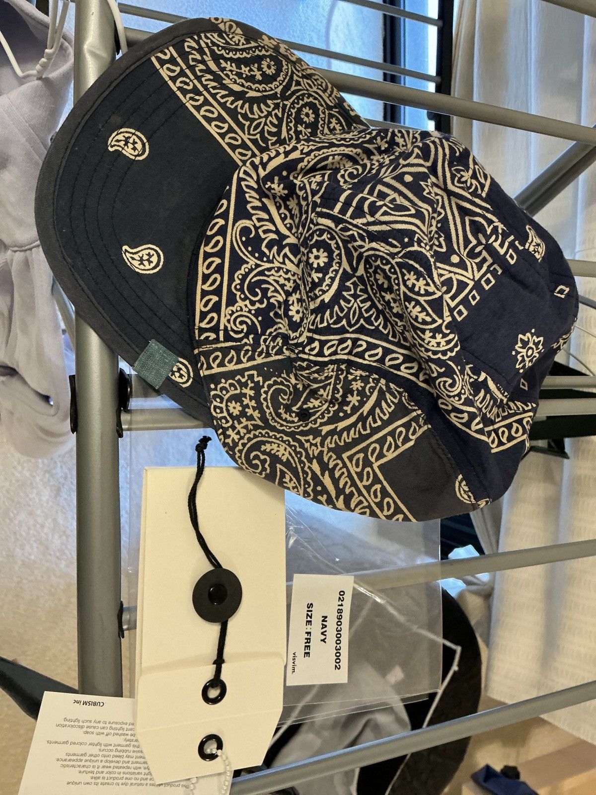 Visvim Navy Bandana Hat ICT 2018 Size ONE SIZE - 2 Thumbnail