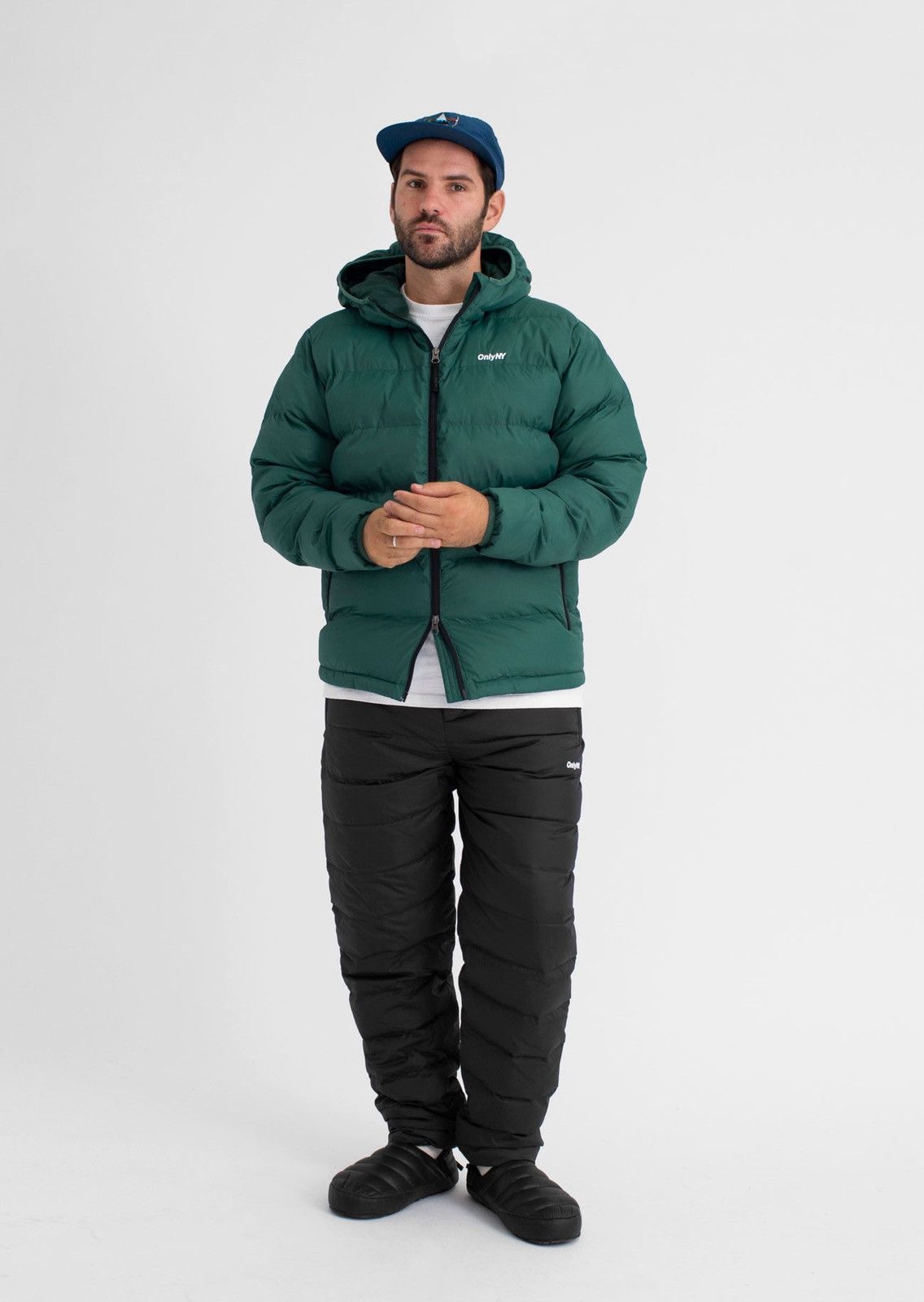Only NY Only NY Summit Puffer Jacket - Hunter Green / S Size US S / EU 44-46 / 1 - 1 Thumbnail