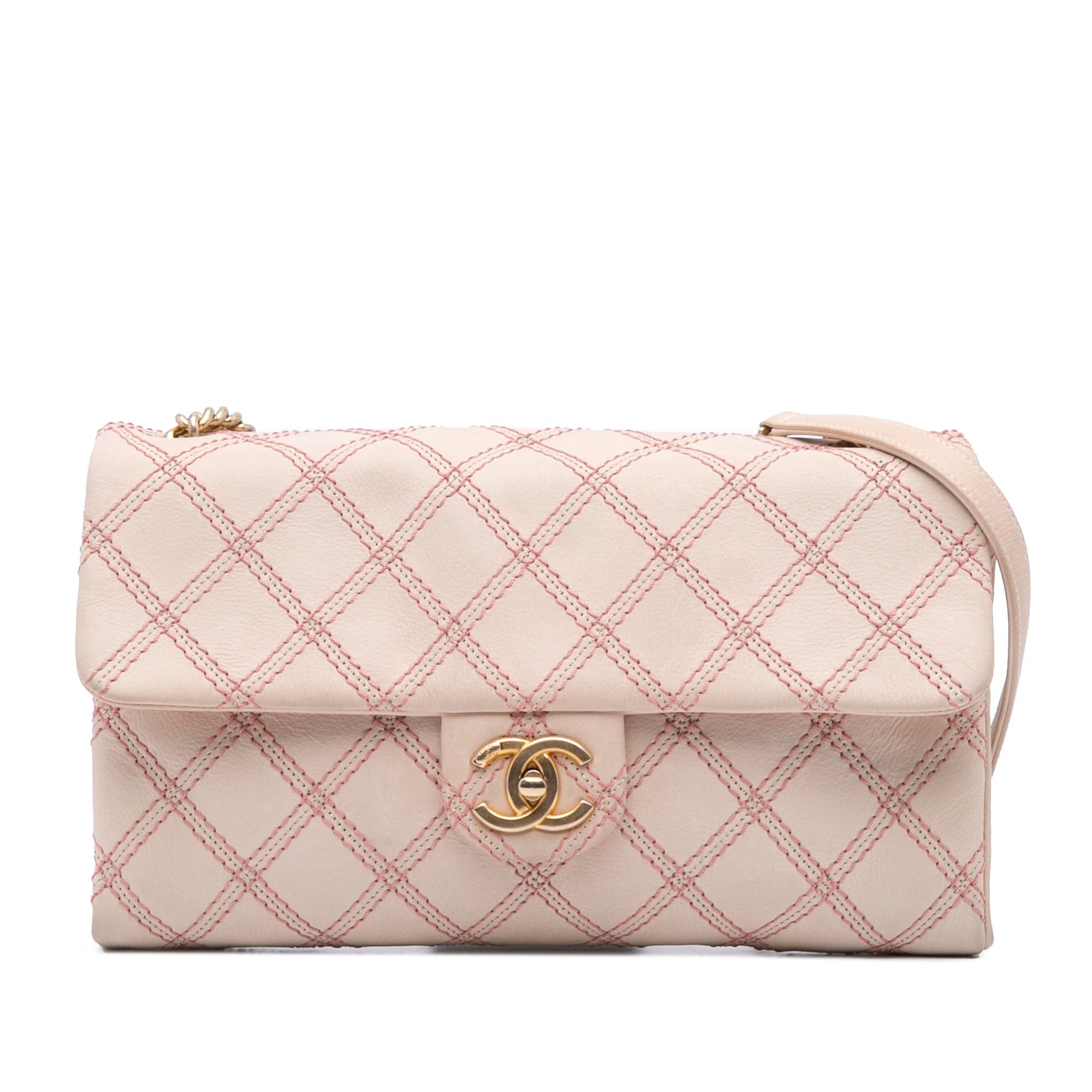 Chanel Chanel Jumbo Quilted Calfskin Triple Stitched Flap Brown Size ONE SIZE - 1 Thumbnail
