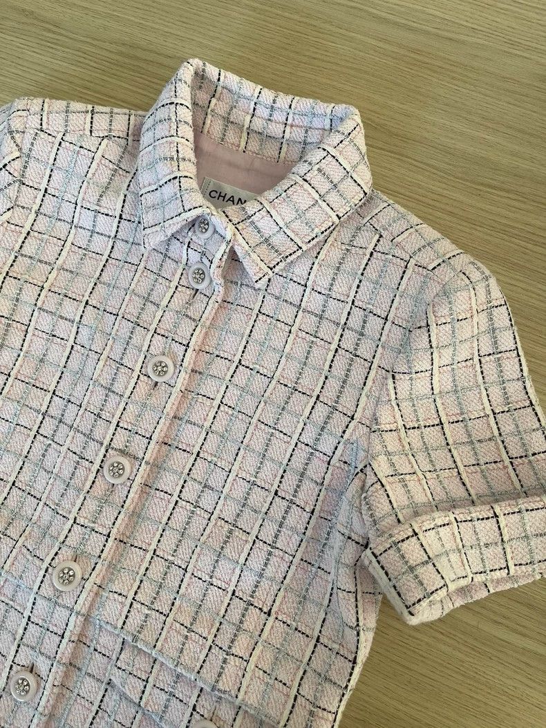 Chanel Chanel 25c pink woven dress jacket Size XS / US 0-2 / IT 36-38 - 4 Thumbnail