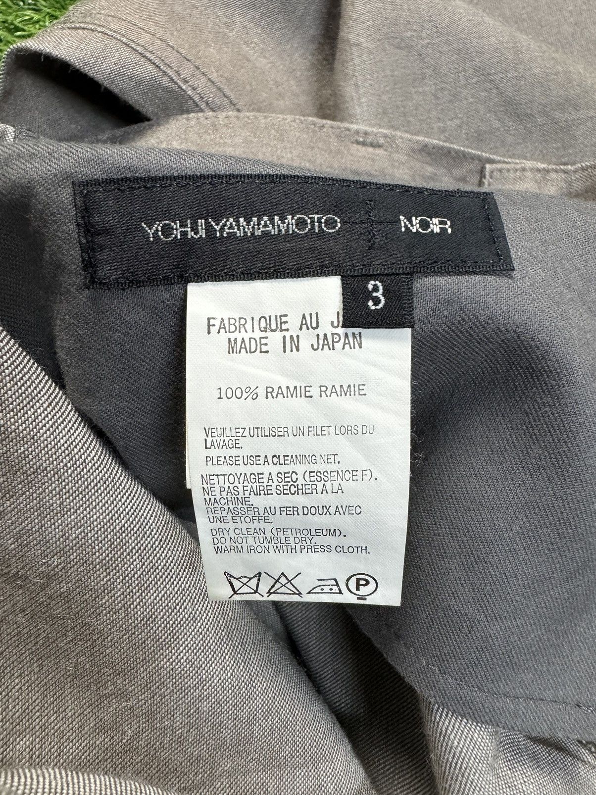 Ground Y yohji yamamoto - noir cropped pant Size US 32 / EU 48 - 21 Thumbnail