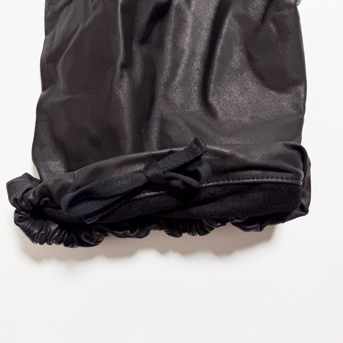 Other A LEATHER CARGO PANTS BLACK L COWHIDE Size US 40 / EU 56 - 5 Thumbnail