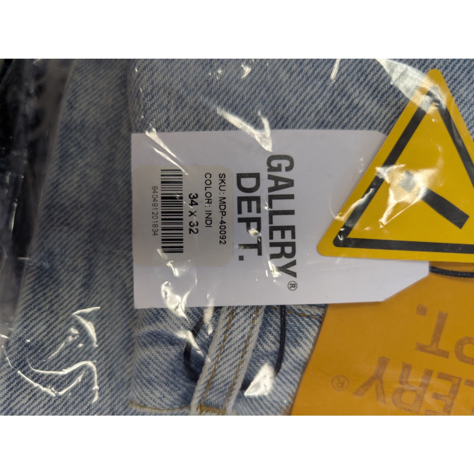 Gallery Dept. o1rshd1 Size: 34 x 32 / Melrose Denim Pants in Indigo Size US 34 / EU 50 - 18 Thumbnail