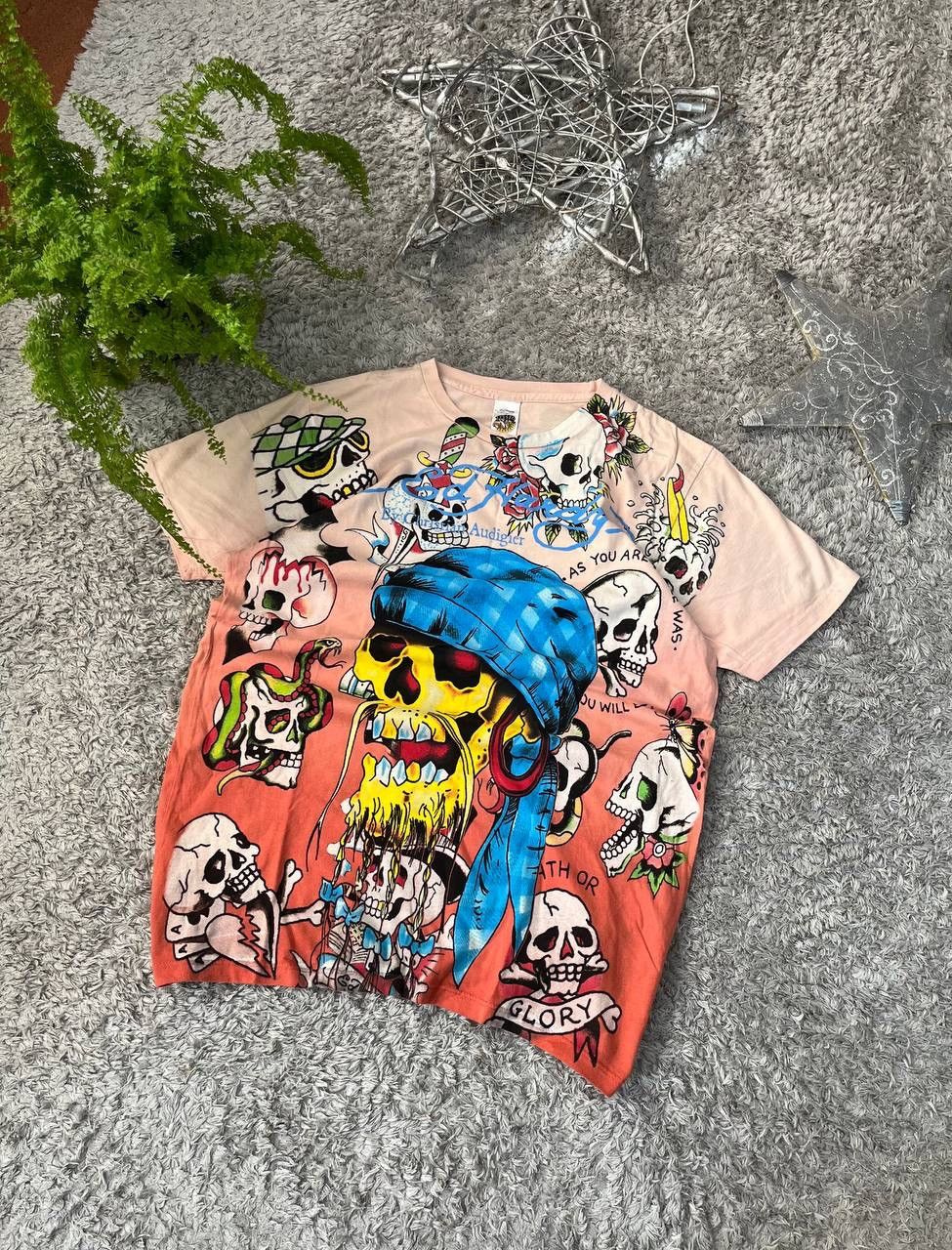 Christian Audigier × Ed Hardy Ed Hardy T-Shirt Streetwear Y2k Big Logo Rare Size US S / EU 44-46 / 1 - 2 Thumbnail