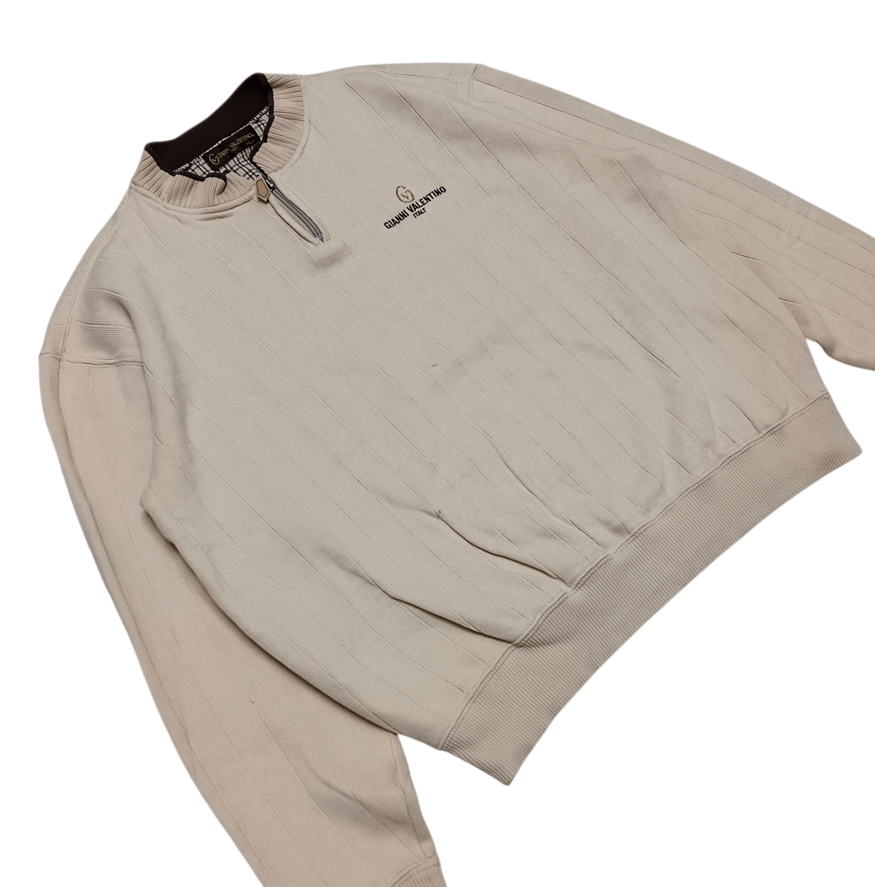Gianni Valentino Gianni Valentino Half Zipper Sweatshirt Size US M / EU 48-50 / 2 - 3 Thumbnail