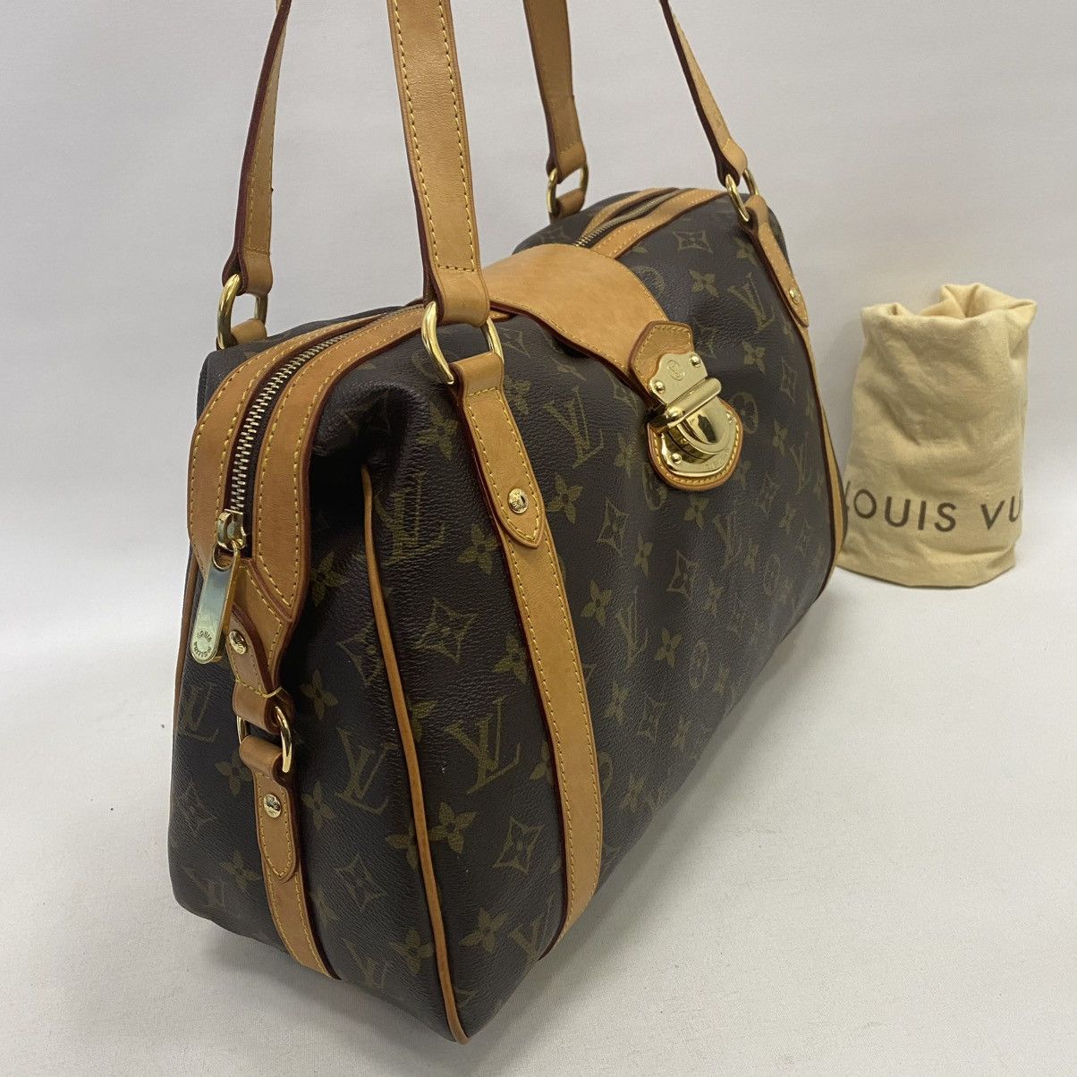 Louis Vuitton AUTHENTIC LOUIS VUITTON MONOGRAM STRESA PM TOTE BAG Size ONE SIZE - 5 Thumbnail