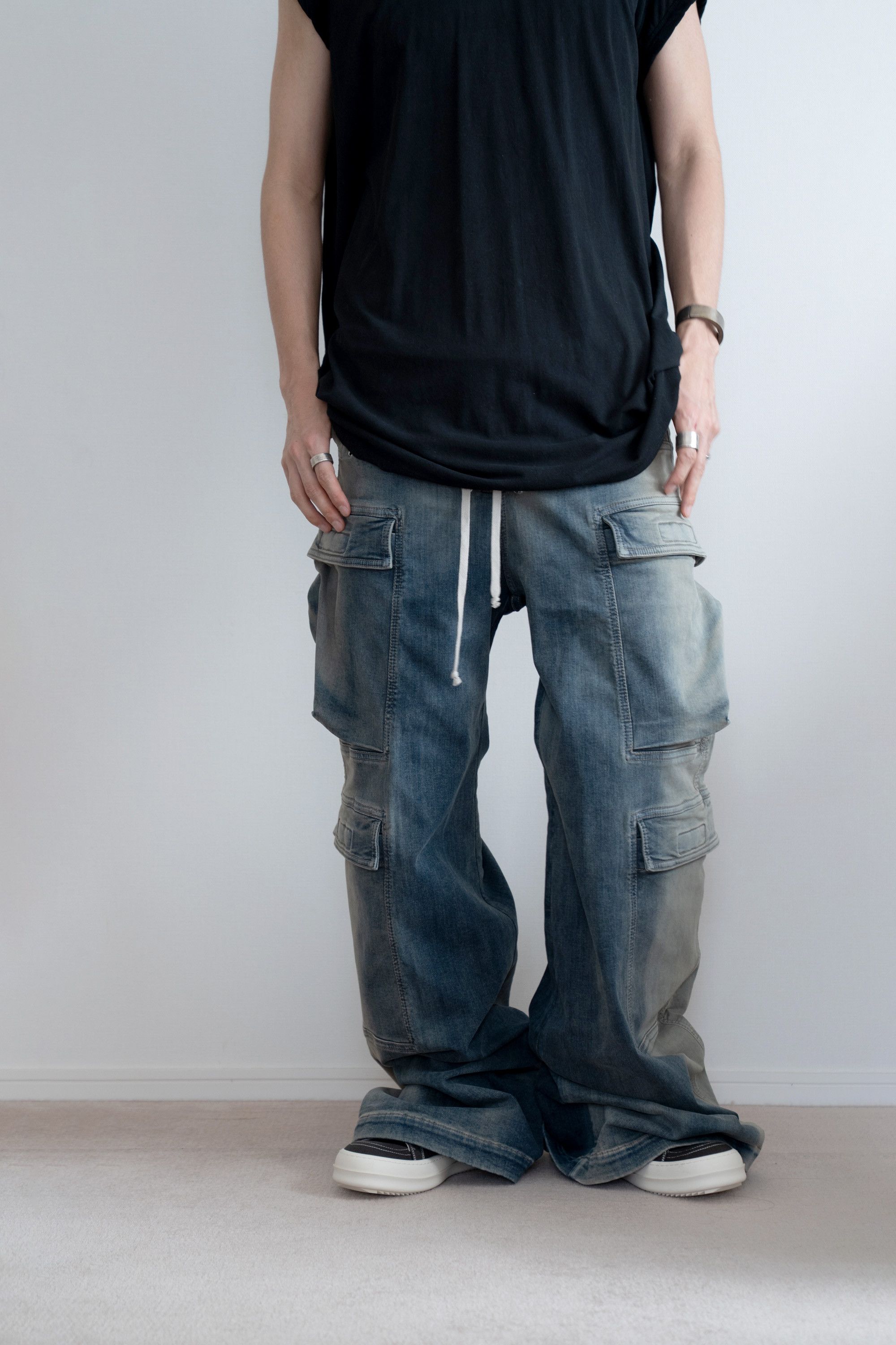 Rick Owens [NWT]23SS DOUBLE CARGO JUMBO BELAS IT44 Size US 28 / EU 44 - 19 Thumbnail