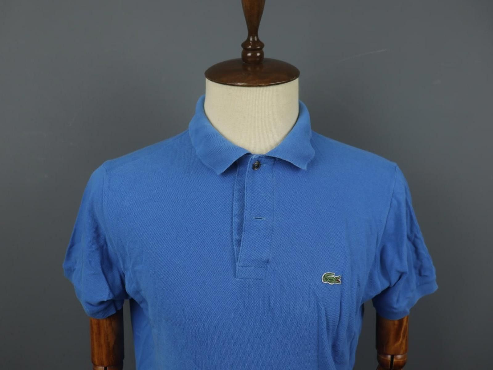 Lacoste Lacoste Blue Collared Casual Classic Fit Polo Shirt Size 4 Size US M / EU 48-50 / 2 - 11 Thumbnail