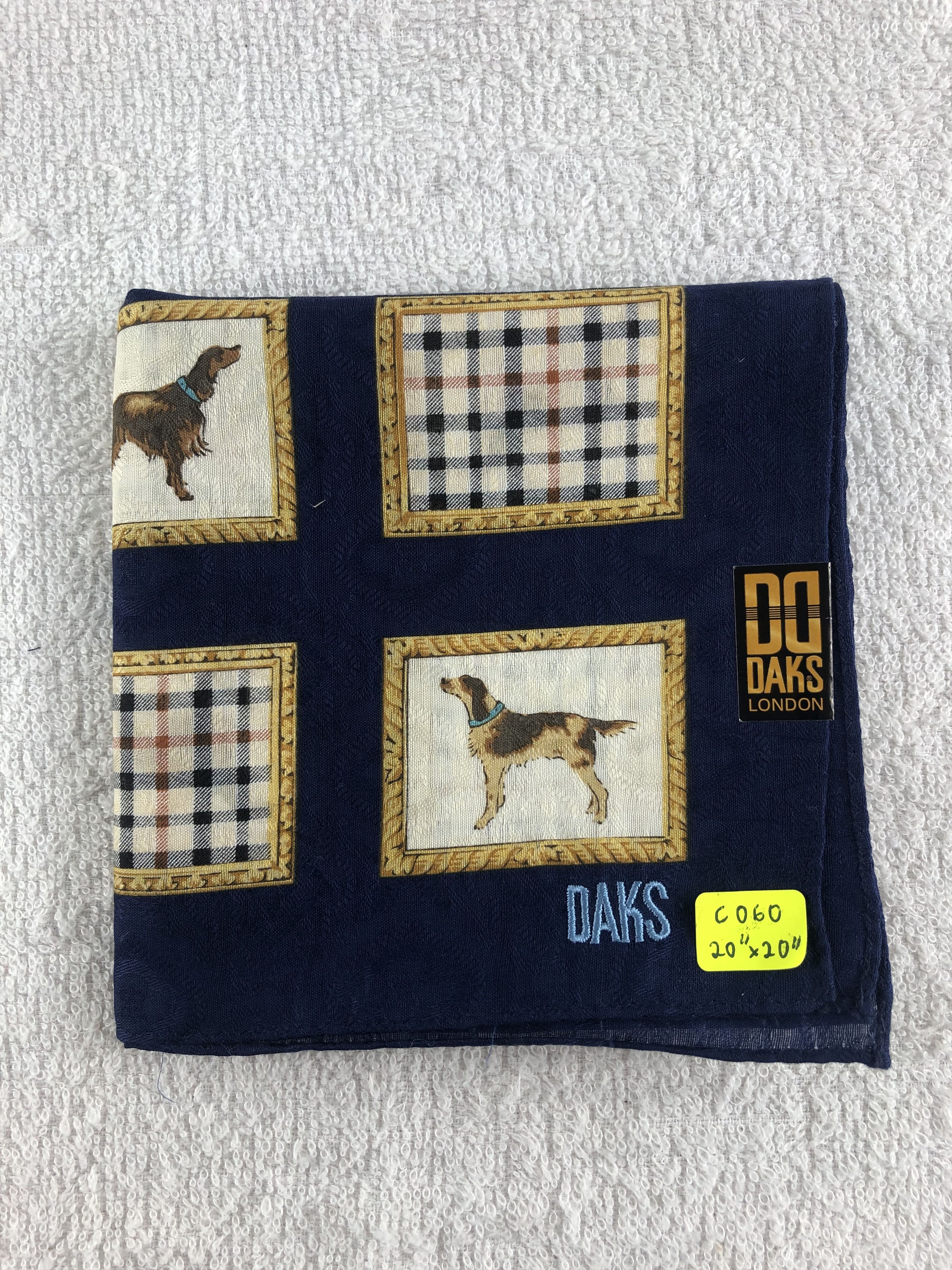 DAKS Daks London Handkerchief / Bandana / Neckerchief C060 Size ONE SIZE - 6 Thumbnail