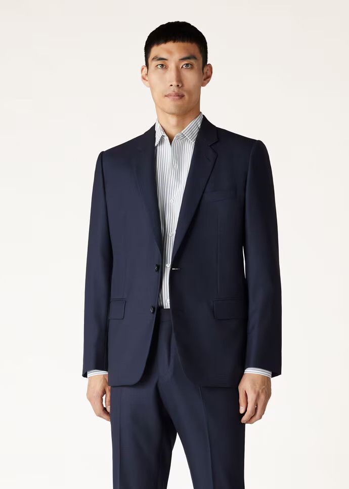 Loro Piana o1w1db10725 FAO0603 International Suit in Navy Blue Size US S / EU 44-46 / 1 - 4 Thumbnail