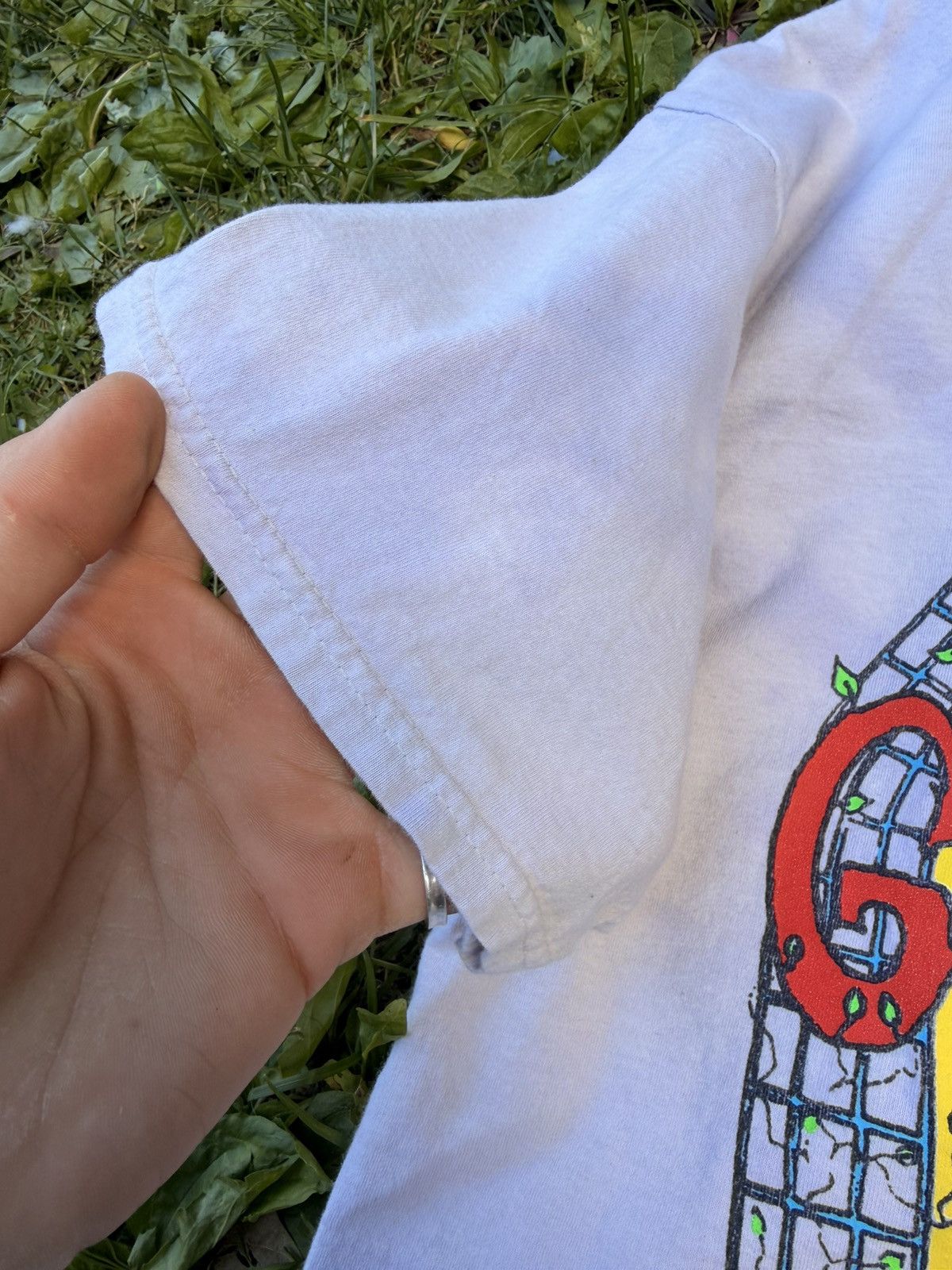 Vintage VTG Grateful Dead Dig We Must Spring Tour tee Size Large Size US L / EU 52-54 / 3 - 4 Thumbnail