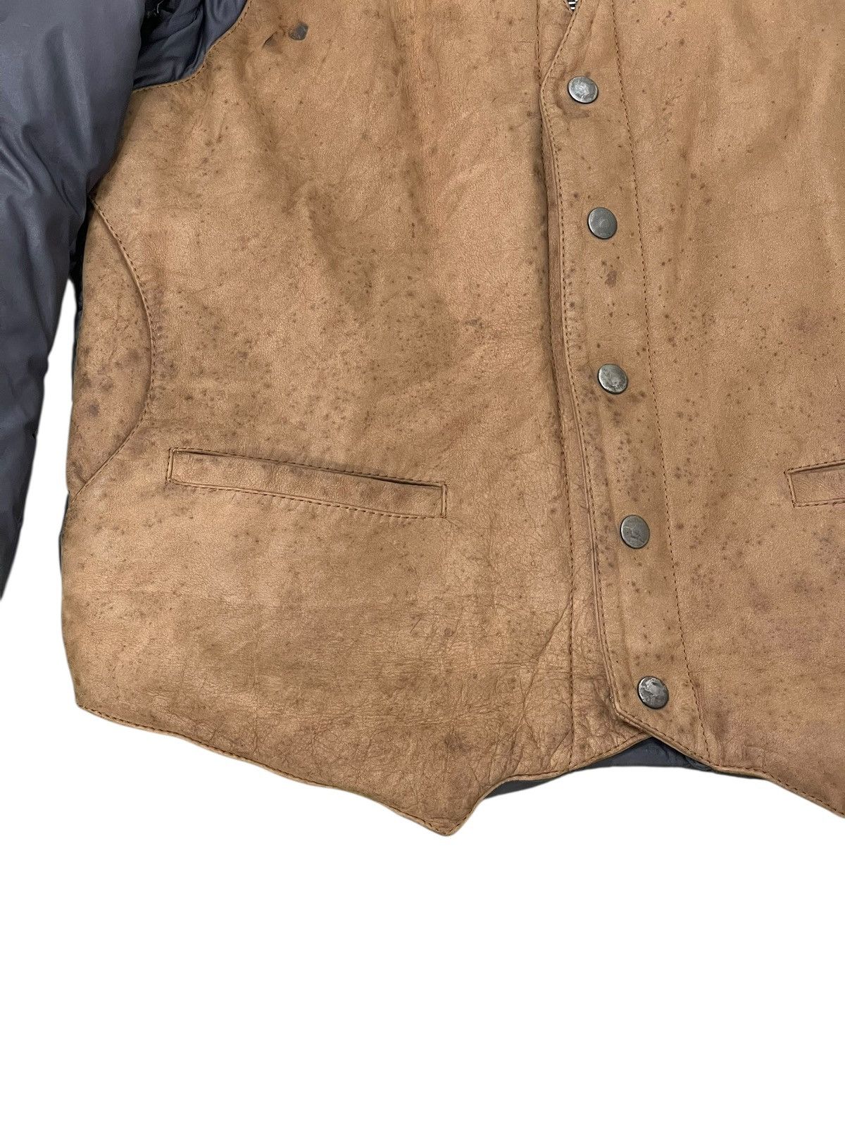 Maison Margiela AW03/04 Martin Margiela Padded Nylon Leather Jacket 7🟩0 Size US M / EU 48-50 / 2 - 6 Thumbnail