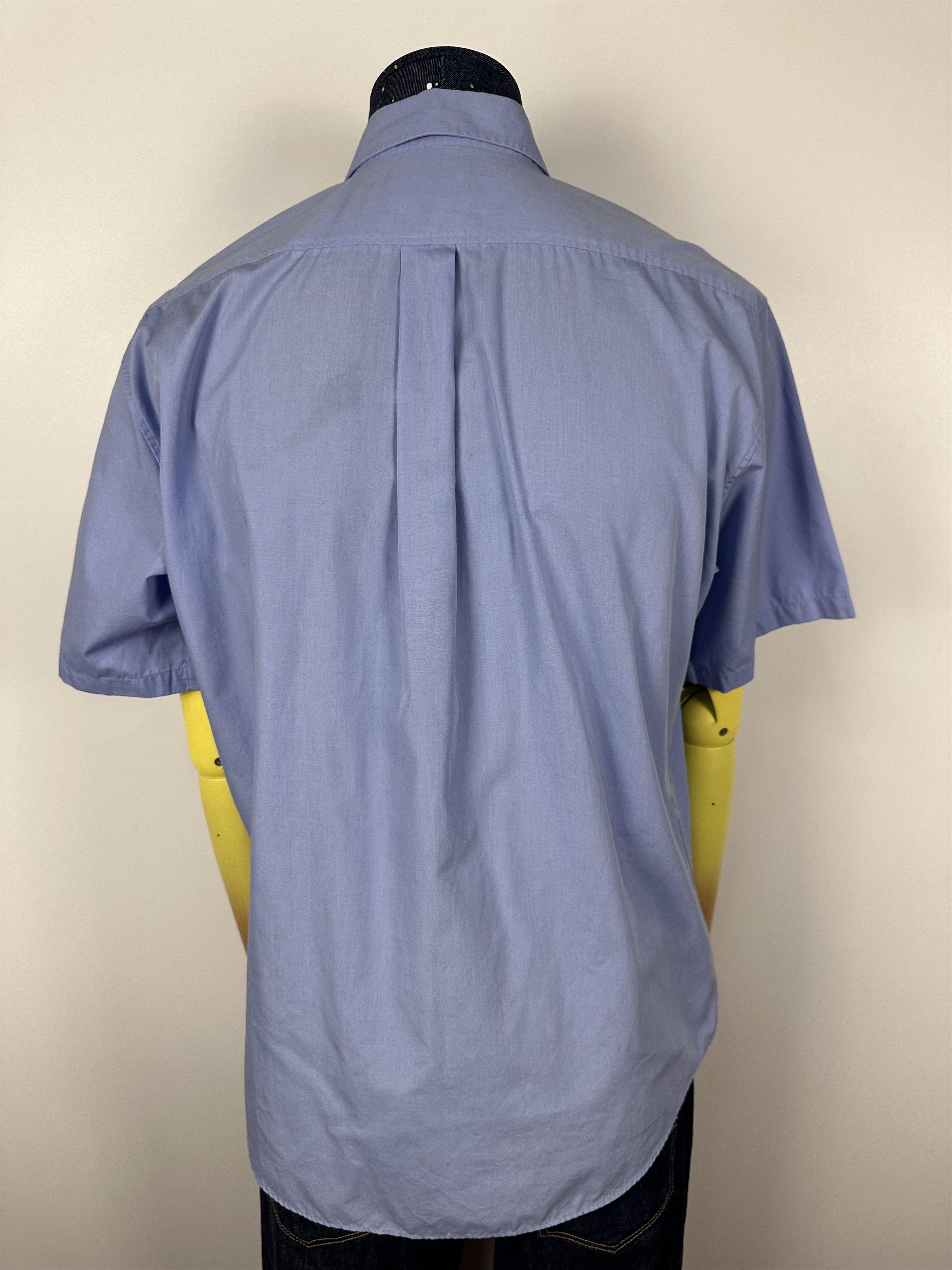 Vintage × Yves Saint Laurent Vintage Yves Saint Laurent YSL Button-Up Short Sleeve Shirt Size US L / EU 52-54 / 3 - 7 Thumbnail
