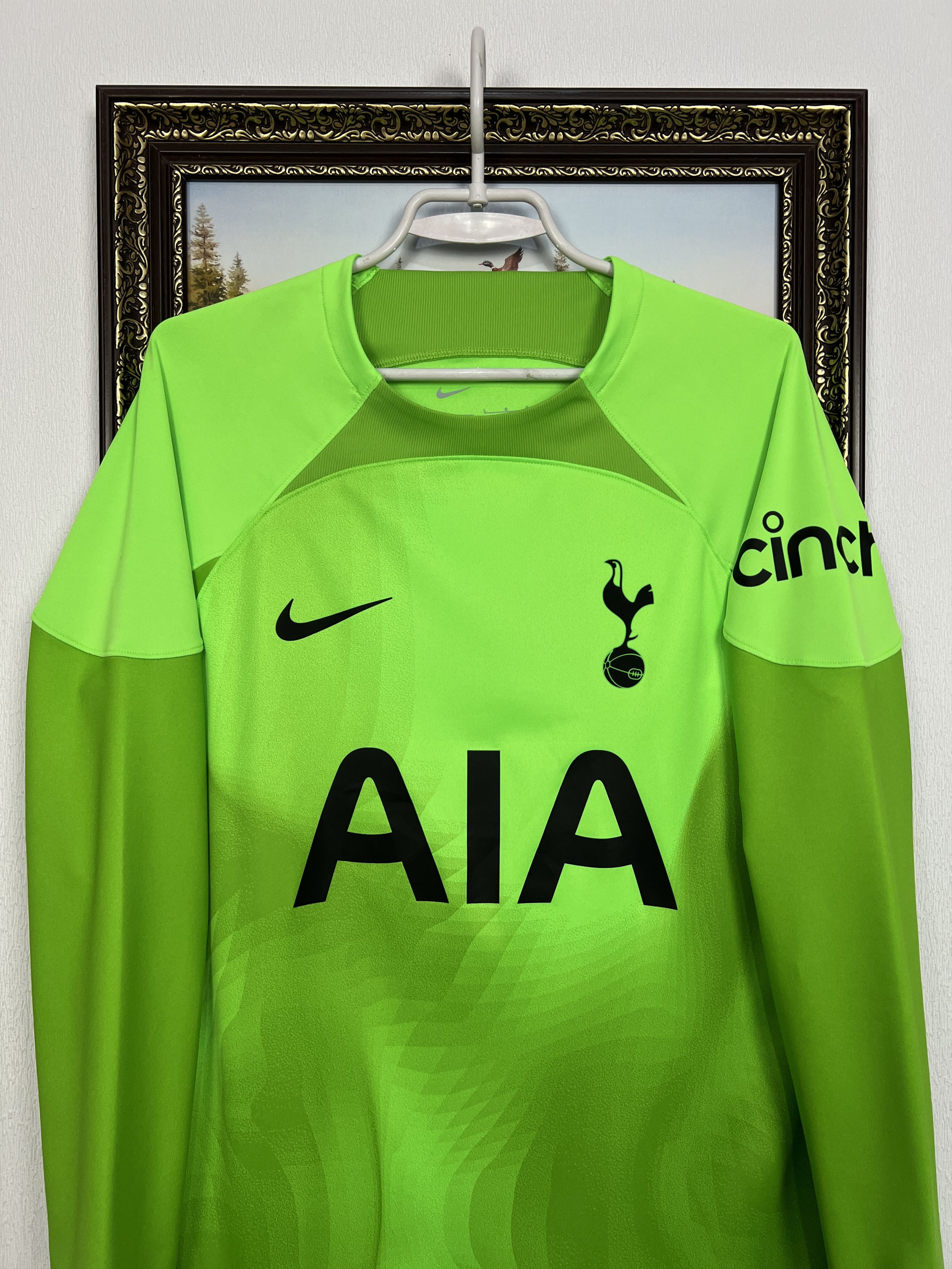Nike Tottenham Hotspur Goalkeeper Football Shirt Soccer Jersey Size US L / EU 52-54 / 3 - 2 Thumbnail