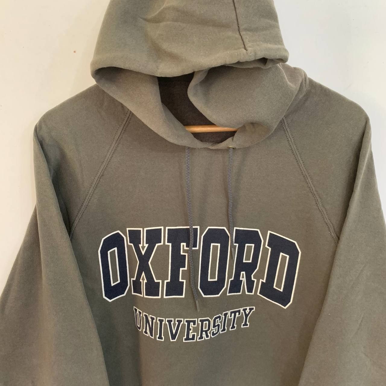 Vintage Oxford University Hoodie Sweatshirt Vintage Large Size US L / EU 52-54 / 3 - 3 Thumbnail