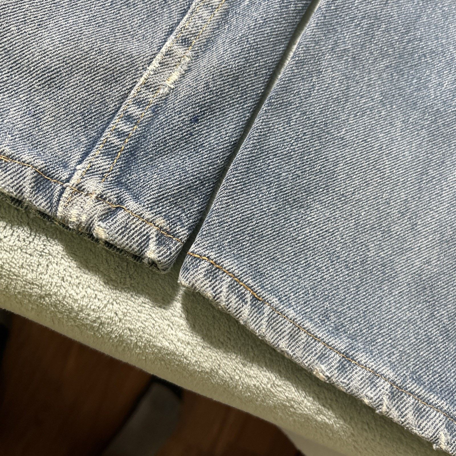 Wrangler Wrangler Loose Straight Jeans Mens 34x34 Wide Relaxed Worker Size US 34 / EU 50 - 8 Thumbnail