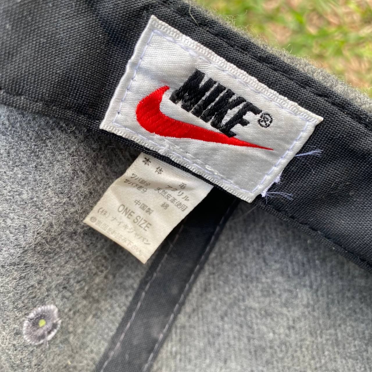 Nike Vintage Nike Air Wool cap hat y2k Size ONE SIZE - 5 Thumbnail