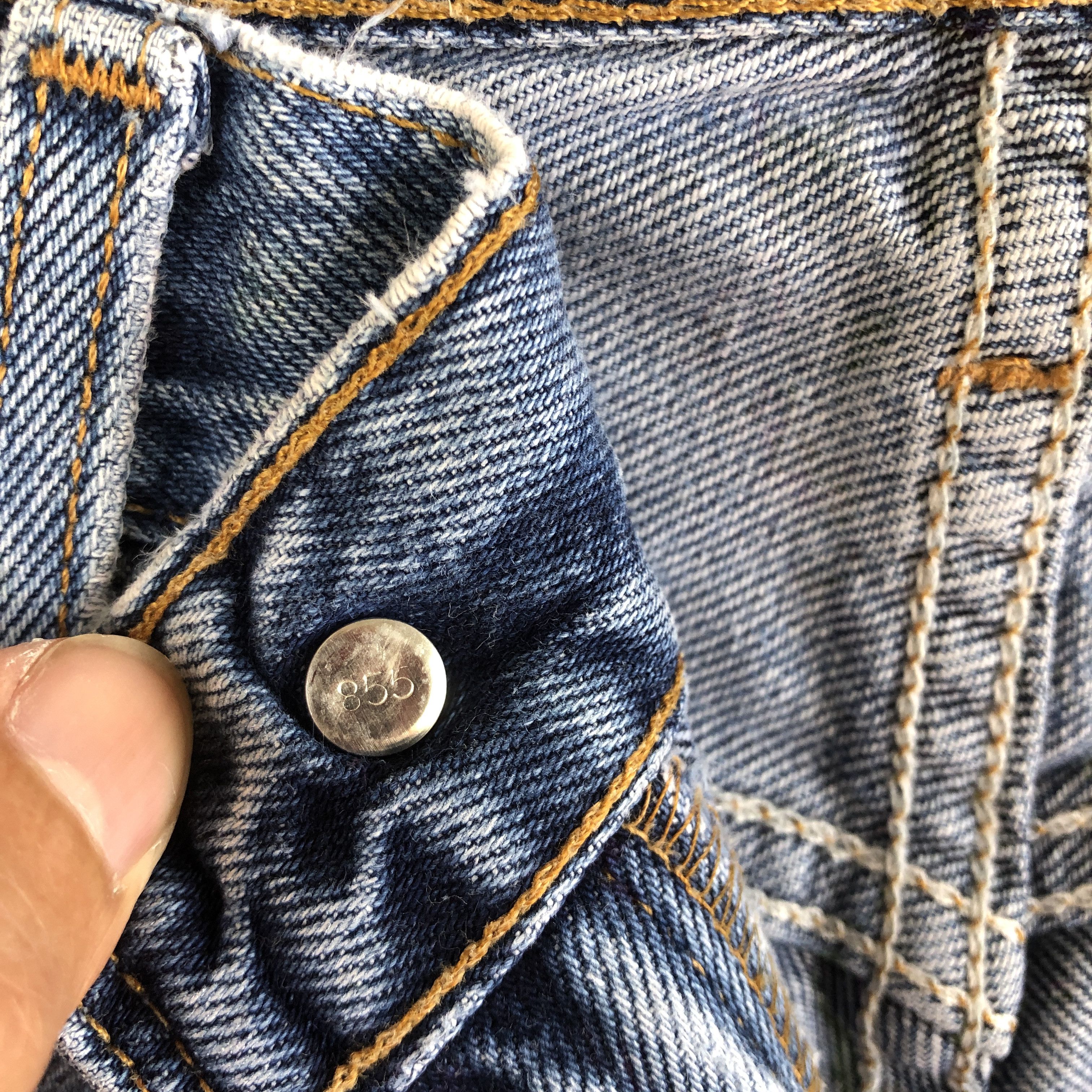 Levi's Vintage Levi's Distressed Jeans Levis 529 Painter Denim Size US 30 / EU 46 - 7 Thumbnail
