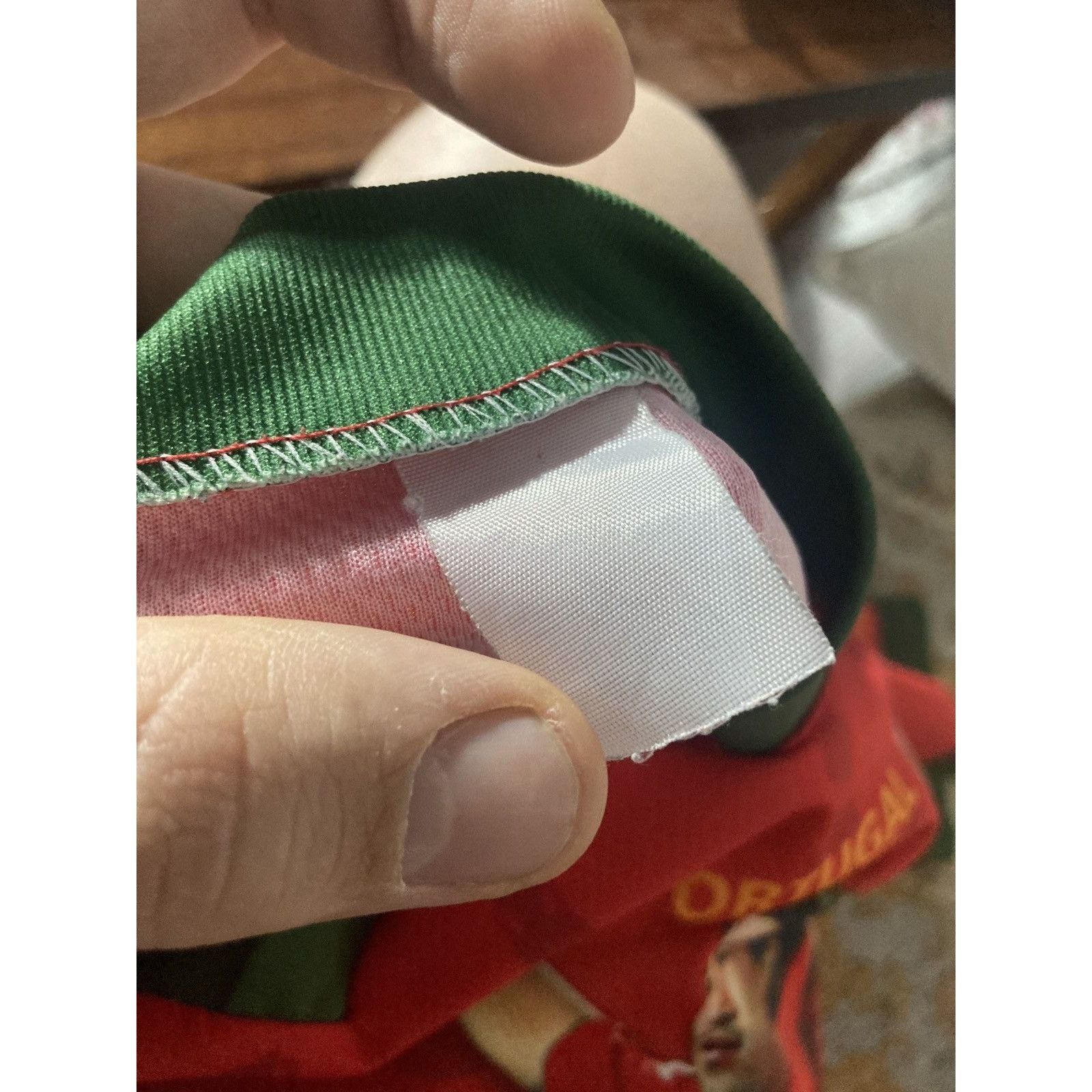 Vintage Portugal 2000 World Cup All Over Print Cristiano Ronaldo Size US XL / EU 56 / 4 - 8 Thumbnail