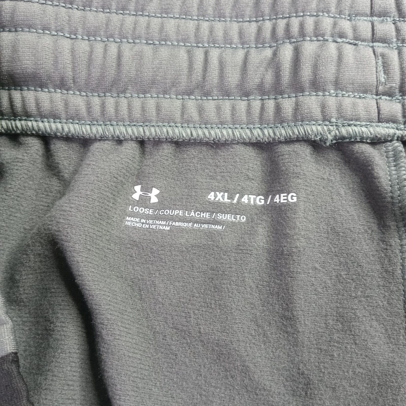 Under Armour Under Armour Sweatpants Men's 4xl Gray Black Loose Fit Size US 44 / EU 60 - 5 Thumbnail