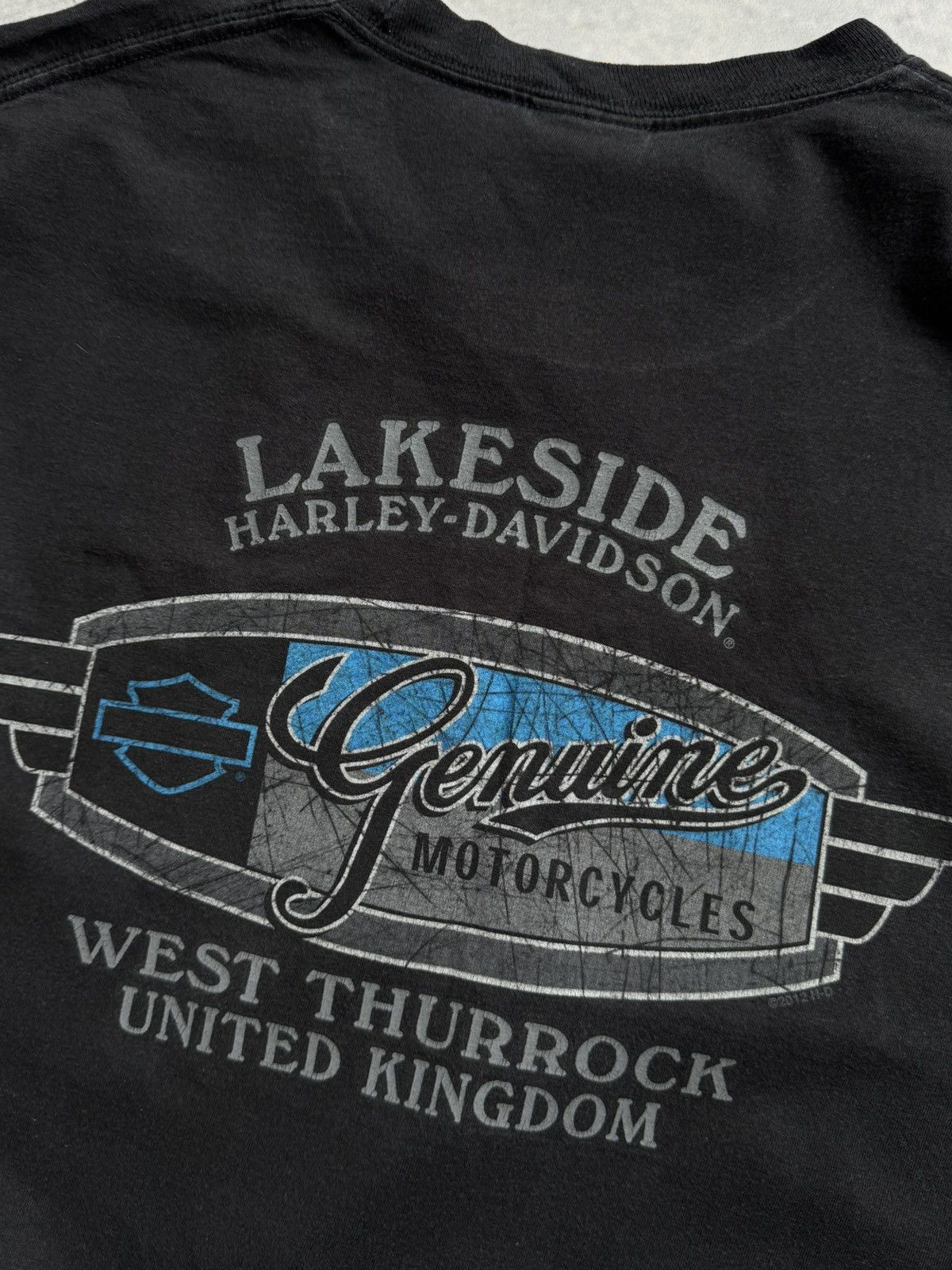 Harley Davidson Harley Davidson Lakeside United Kingdom tee Size US L / EU 52-54 / 3 - 9 Thumbnail