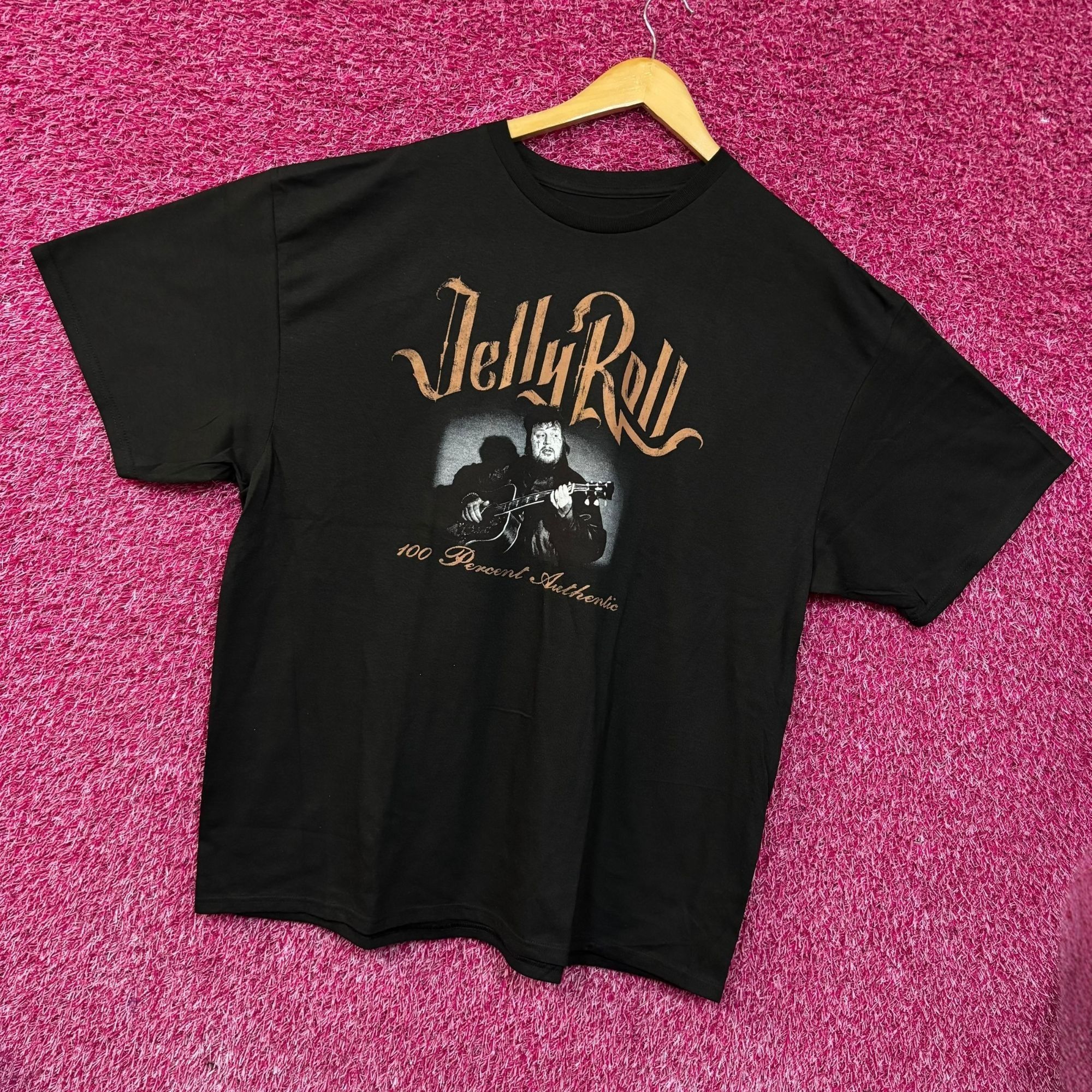 Band Tees Jelly Roll Guitarman 100 Percent Authentic T-Shirts 2XL Size US XXL / EU 58 / 5 - 3 Thumbnail