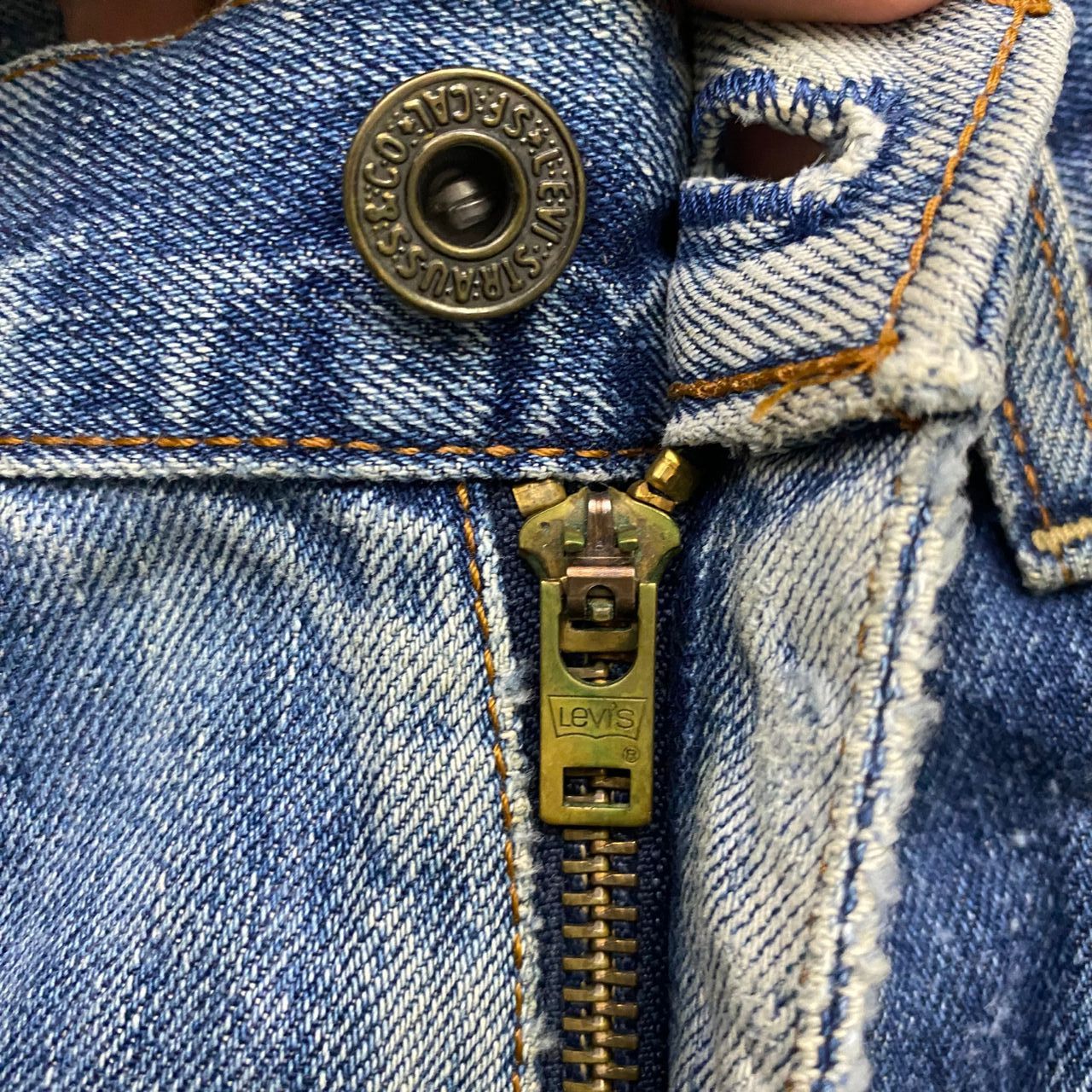 Levi's Vintage Clothing Vintage Levis 503 Distressed Denim Kurt Cobain Style Size US 31 - 12 Thumbnail