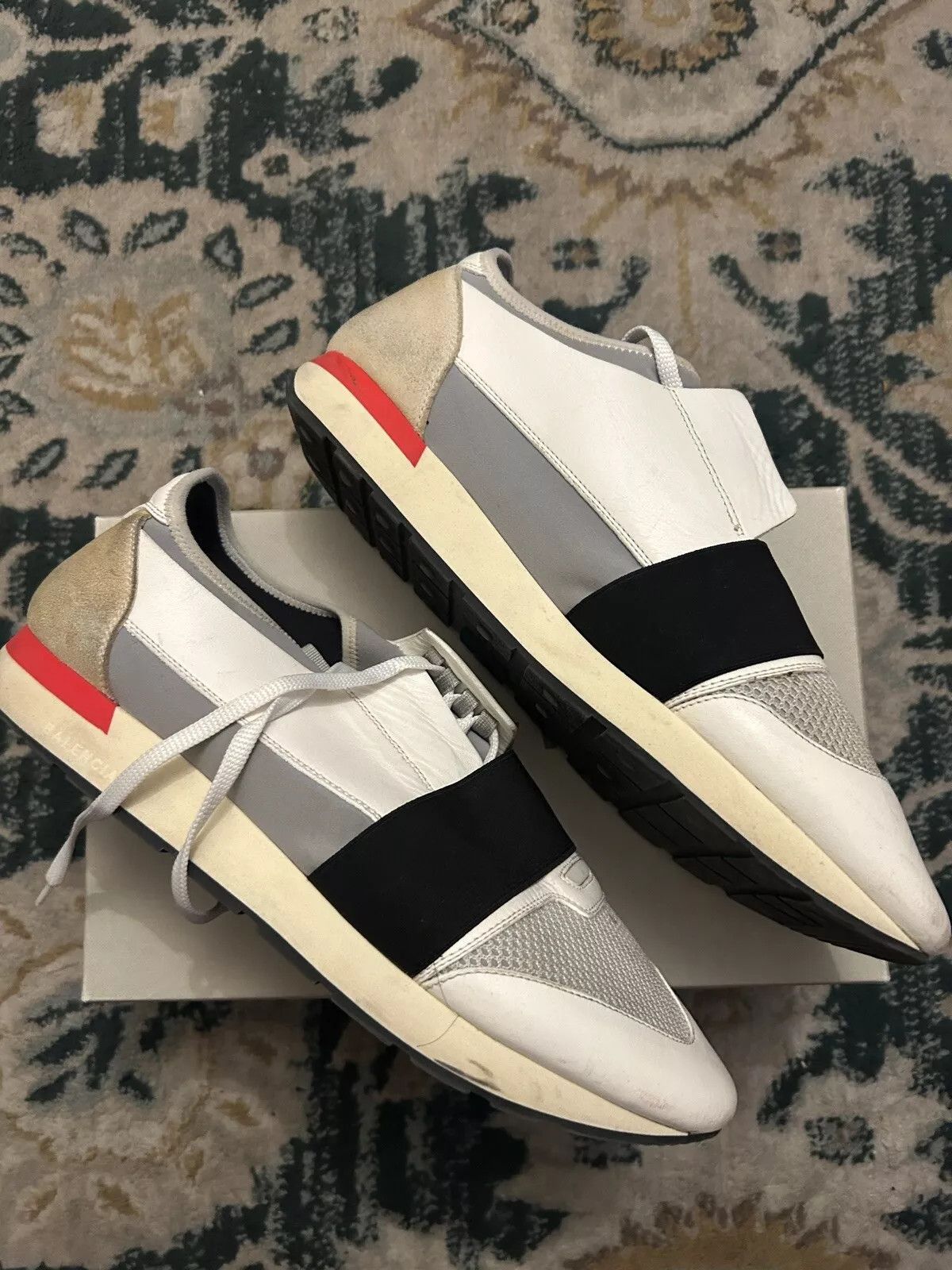 Balenciaga Balenciaga Race Runner 12 45 Sneakers Size US 12 / EU 45 - 1 Thumbnail