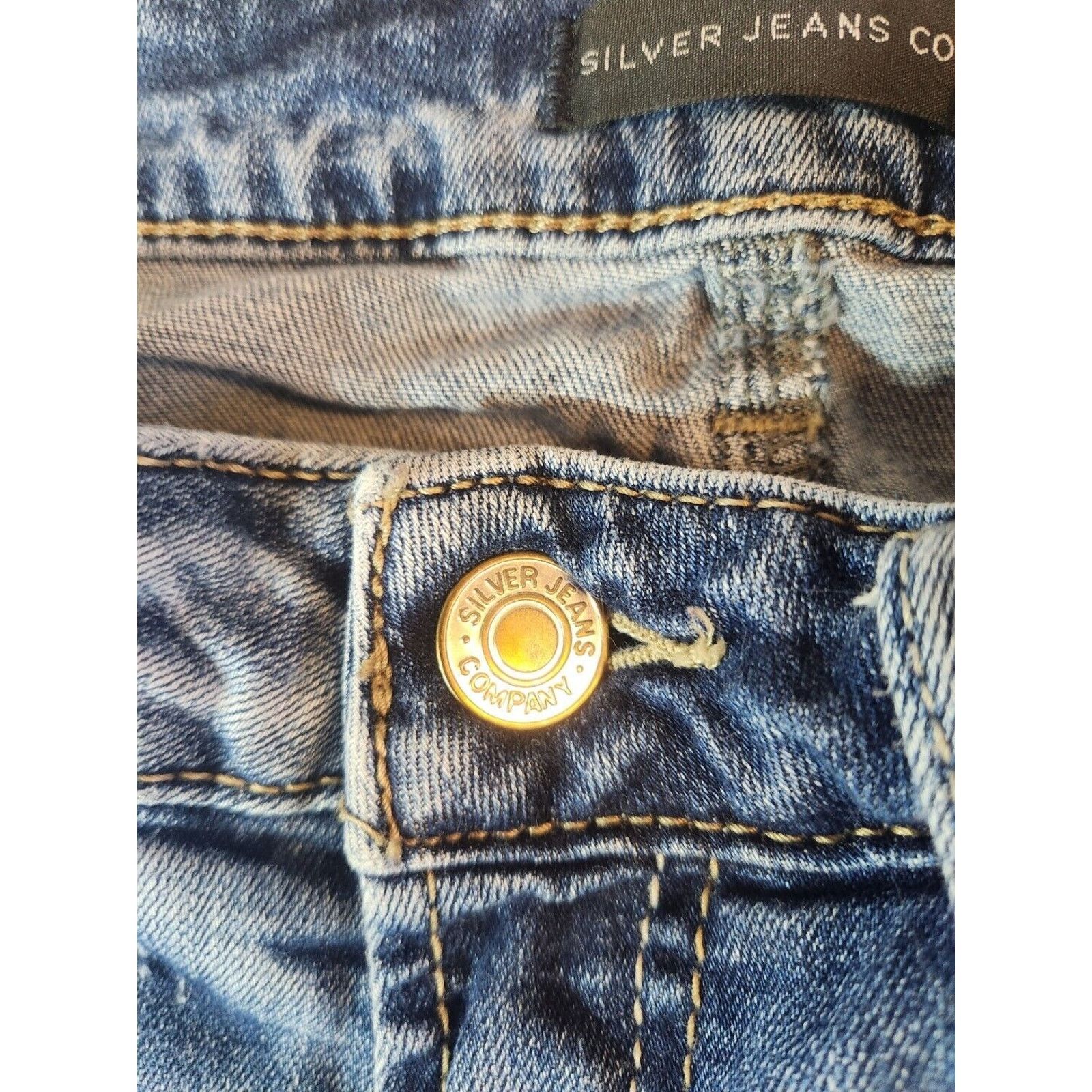 Silver Jeans Co. Silver Jeans Company Avery Slim Boot Mid Rise Jeans 29 x 31 Size 29" - 8 Thumbnail