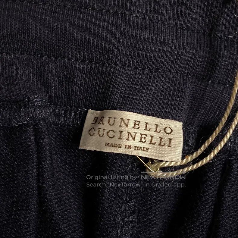 Brunello Cucinelli Brunello Cucinelli size L 23 style drawstring sweatpants Size US 31 - 5 Thumbnail