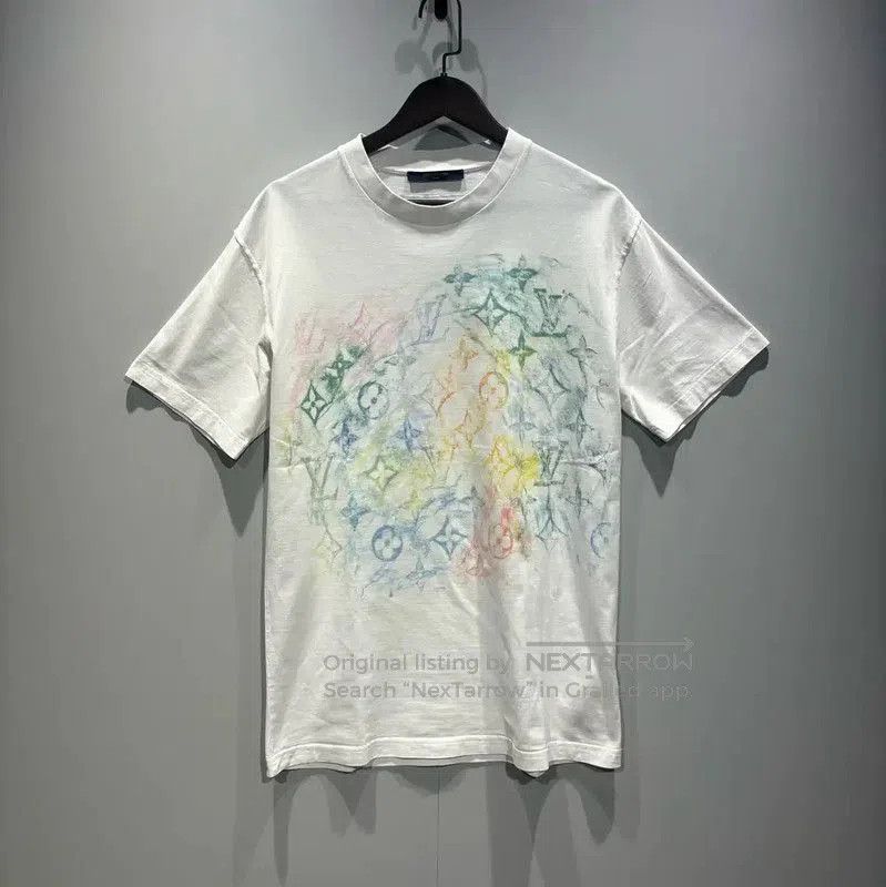Louis Vuitton Louis Vuitton Men's White Cotton T-Shirt . Size US M / EU 48-50 / 2 - 1 Thumbnail