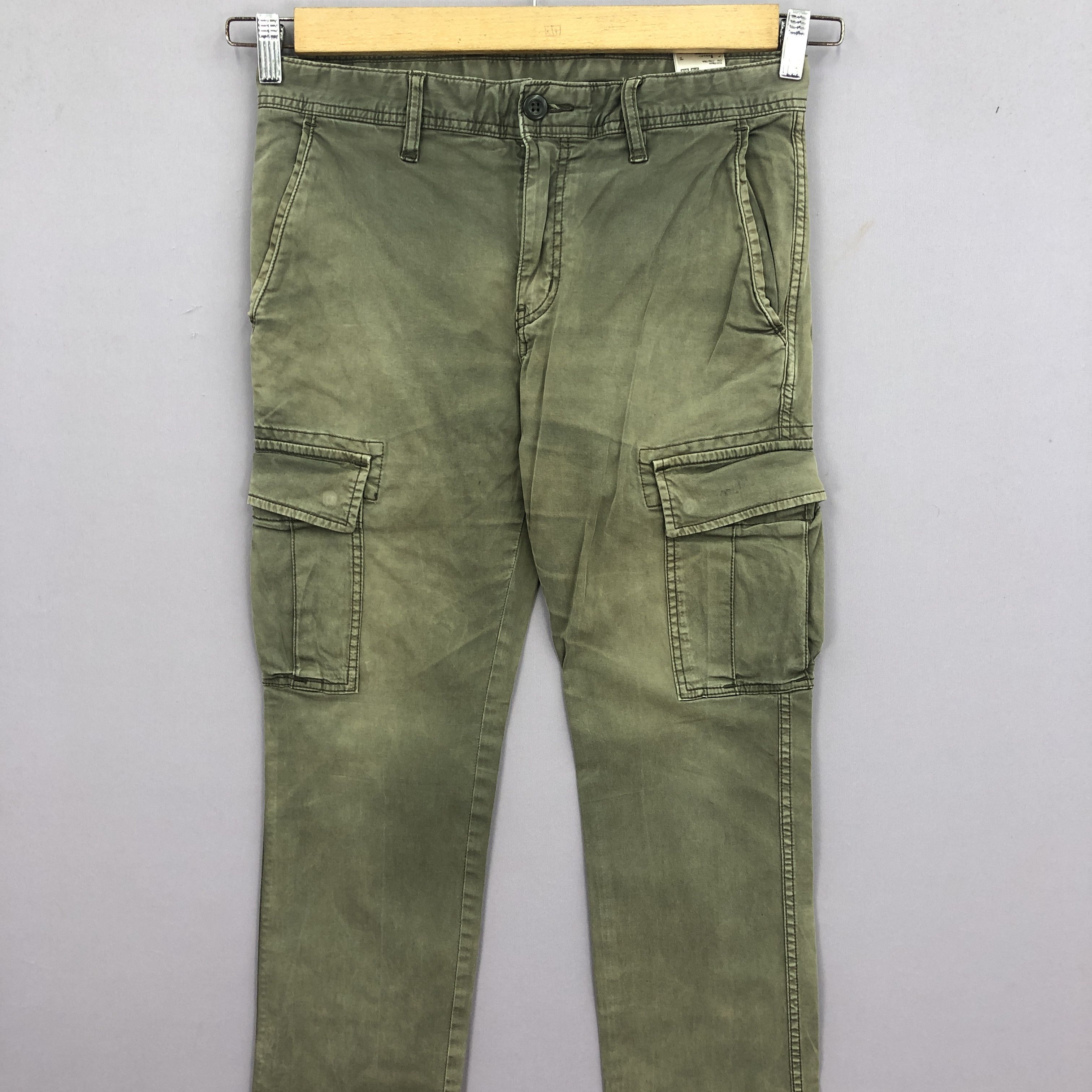 Japanese Brand Japanese Cargo Pants Multi Pocket Trousers Utility Pants Size US 30 / EU 46 - 3 Thumbnail