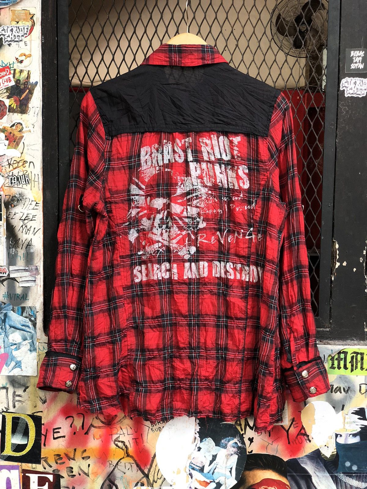 If Six Was Nine × Japanese Brand × Le Grande Bleu (L.G.B.) JAPANESE SEXPOT REVENGE SKULL PUNK STYLE Size US L / EU 52-54 / 3 - 6 Thumbnail