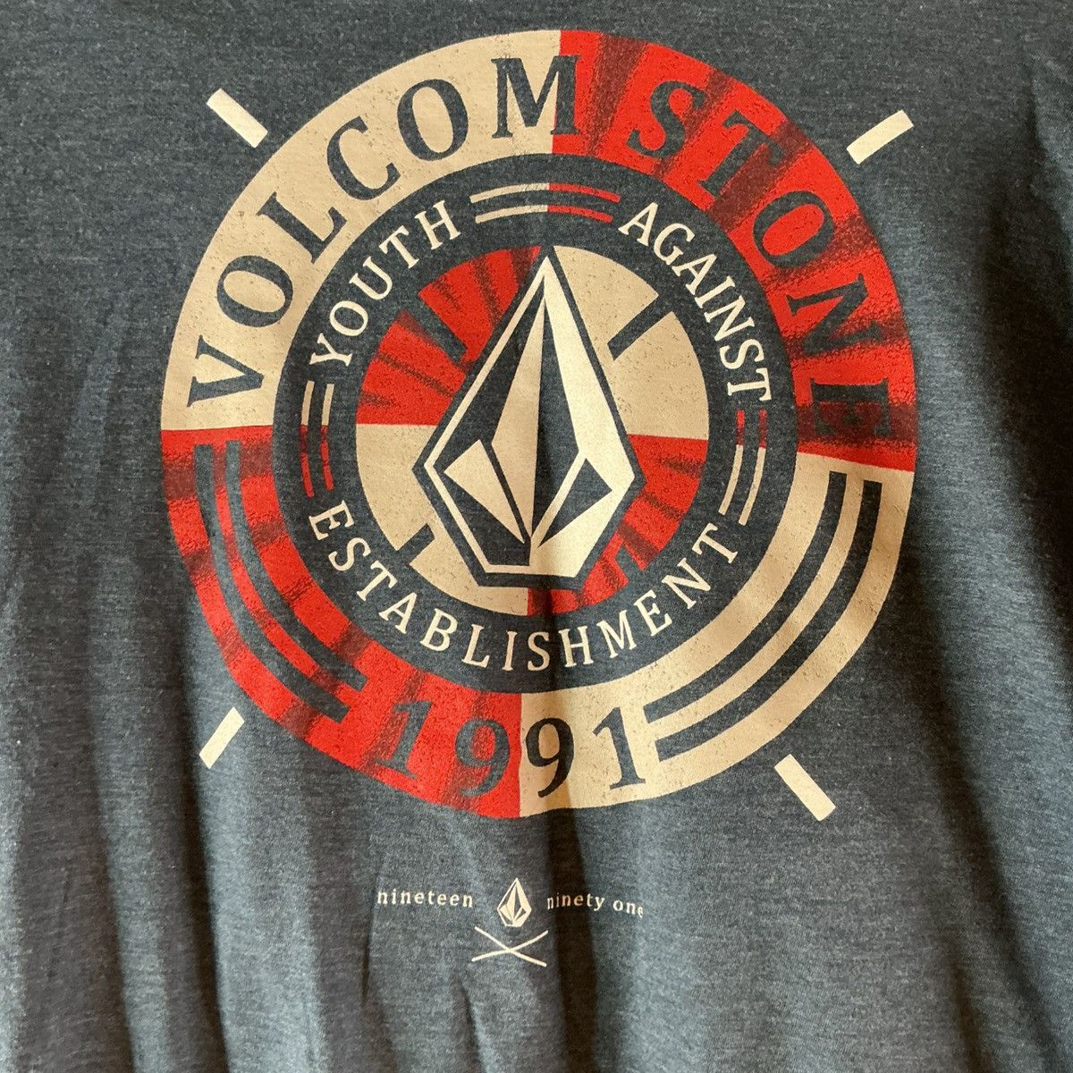 Volcom Volcom Graphic T Shirt Men Small Skate Surf Style Logo Tee Size US S / EU 44-46 / 1 - 2 Thumbnail