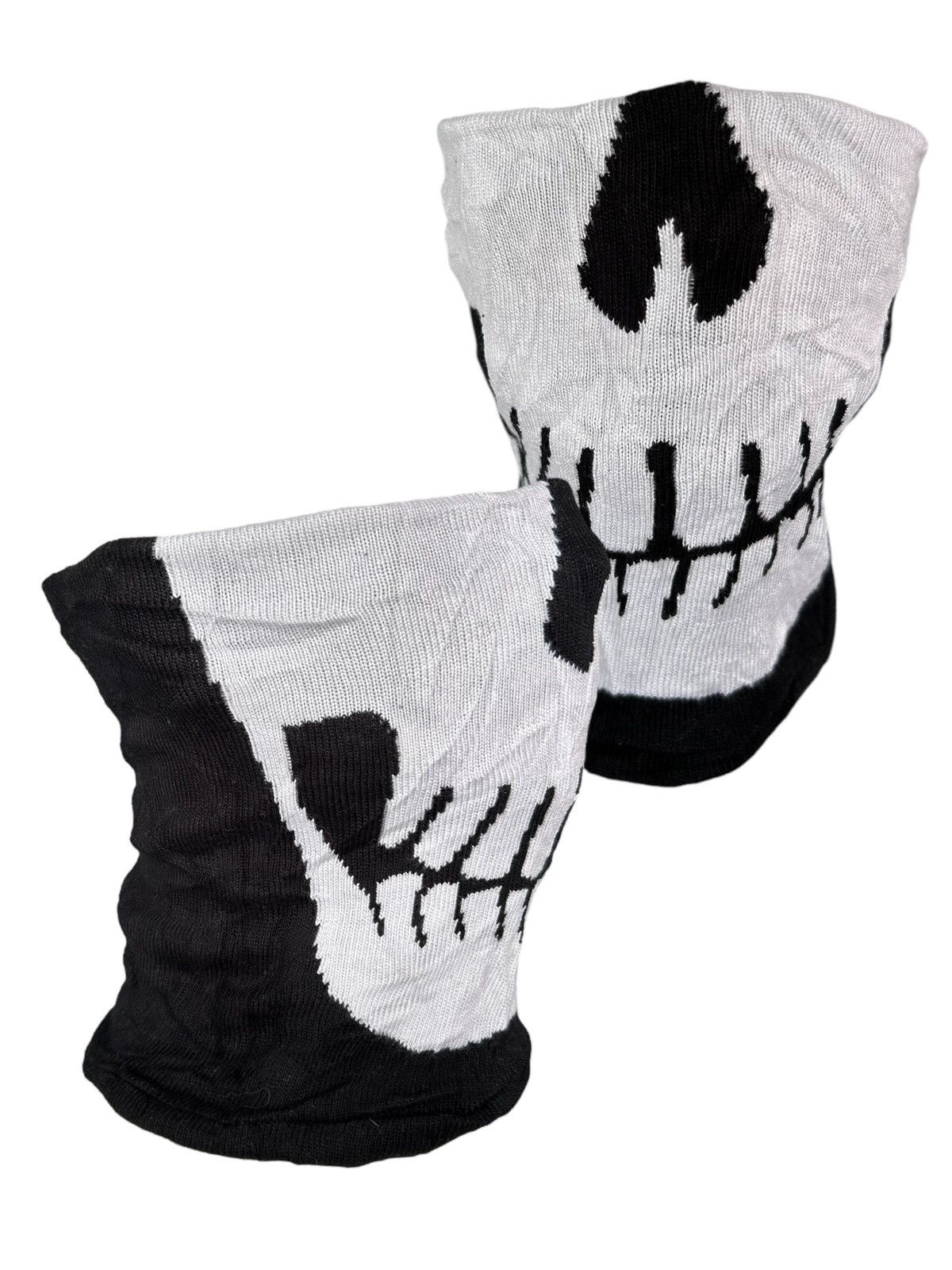Japanese Brand × Kapital × Vintage Skull Masked Neck Cover Reversible Japanese Style Beanie ☠️☠️🎌 Size ONE SIZE - 1 Thumbnail