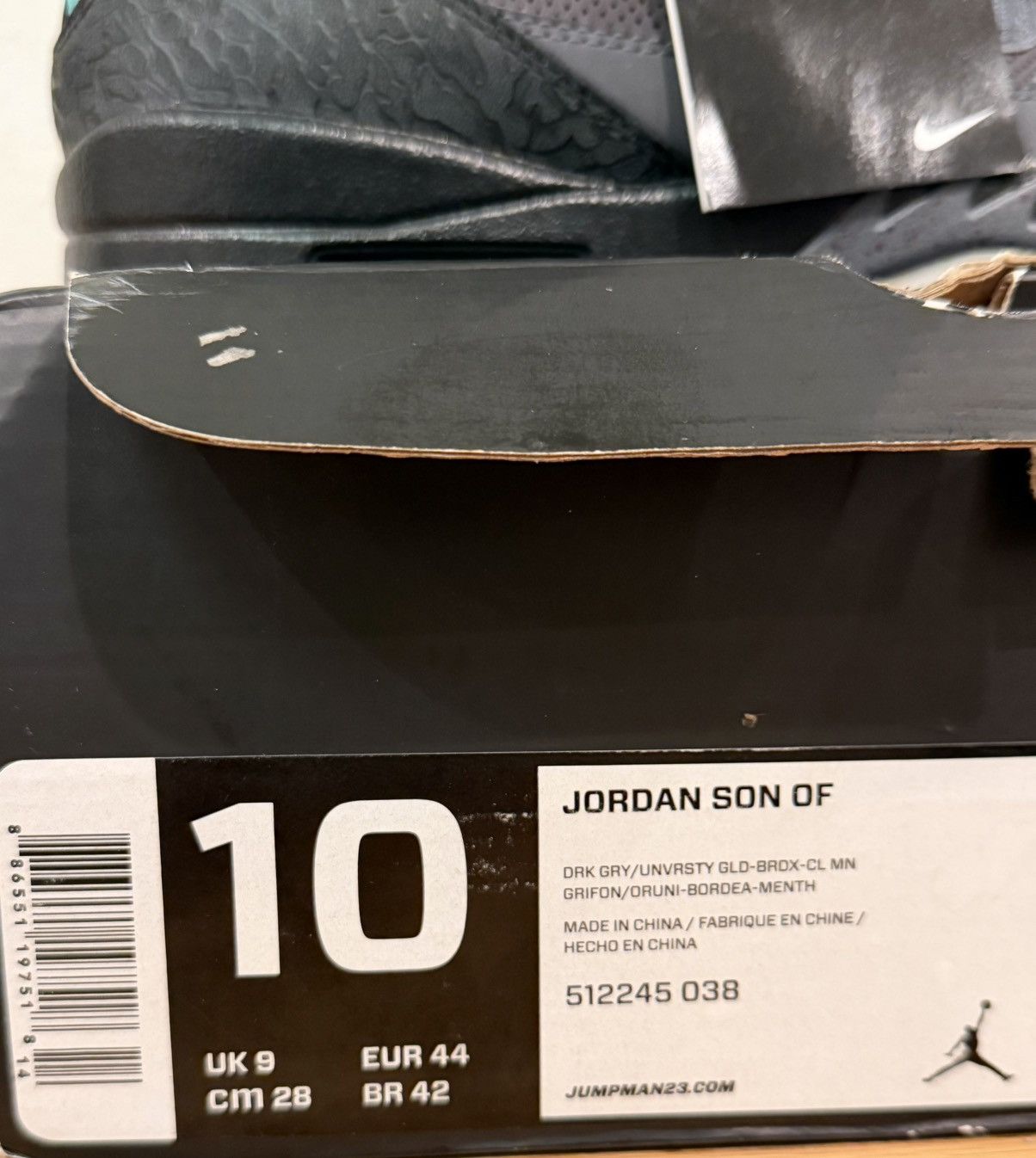 Jordan Brand JORDAN SON OF MARS 2012 512245 038 Sneaker Shoes size 10 Size US 10 / EU 43 - 2 Thumbnail