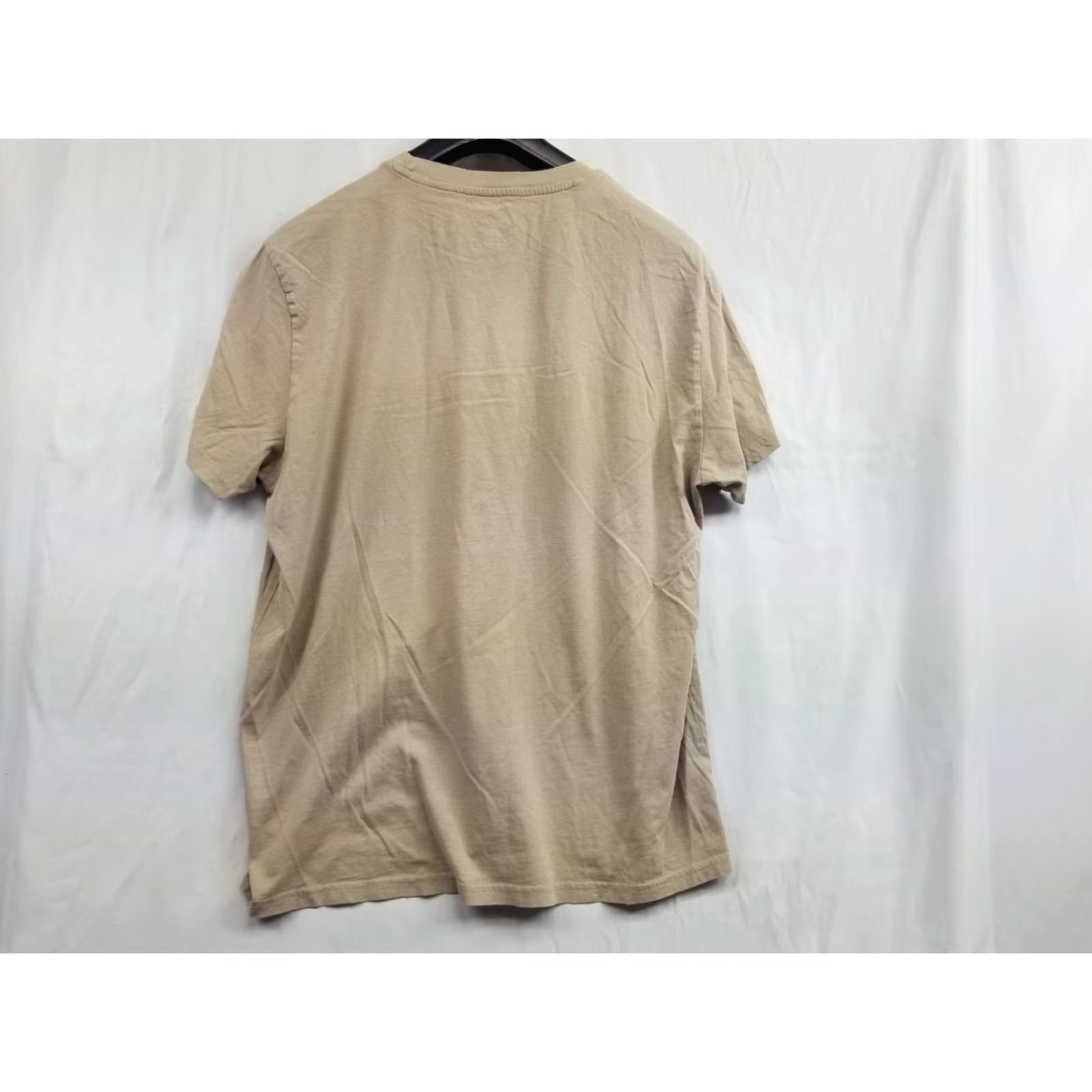 H&M H&M Essentials No 7 Solid T-Shirt Men L Beige Size US L / EU 52-54 / 3 - 2 Thumbnail