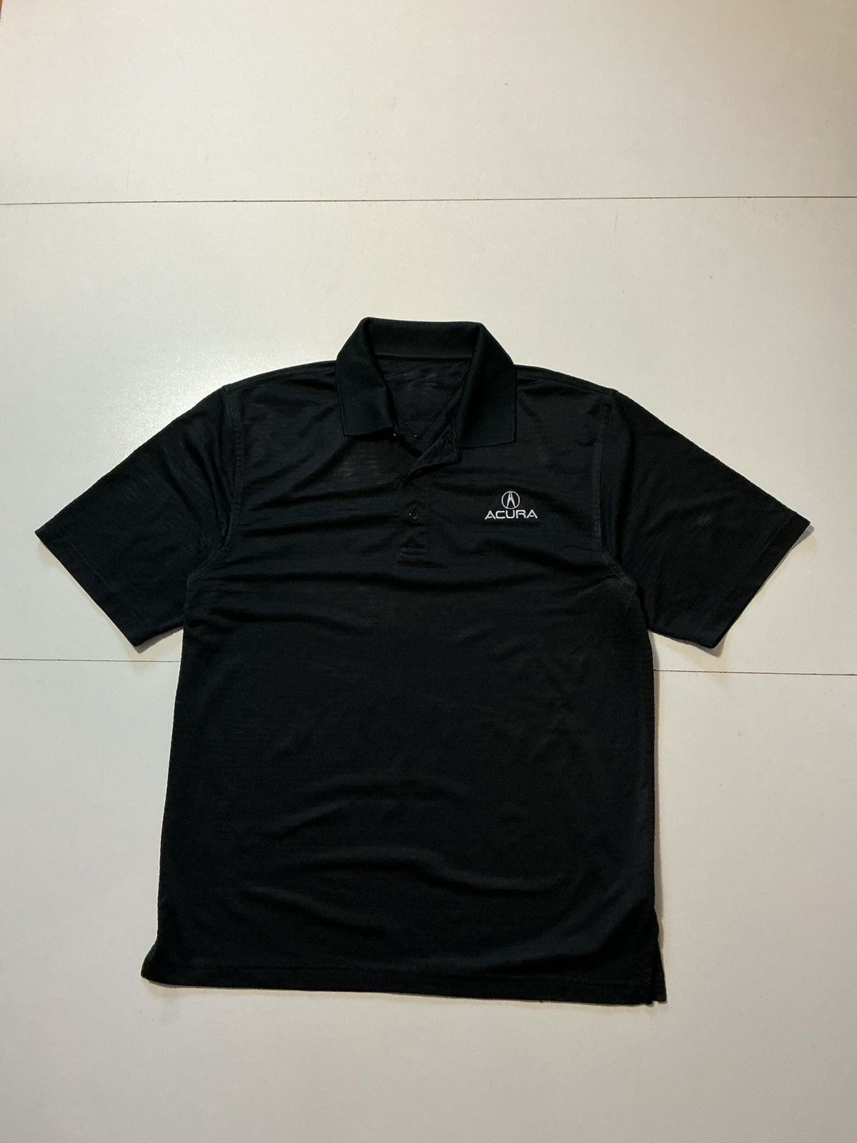 Other Acura Motors Black Stripe Performance Racing Golf Polo Shirt Size US S / EU 44-46 / 1 - 2 Thumbnail