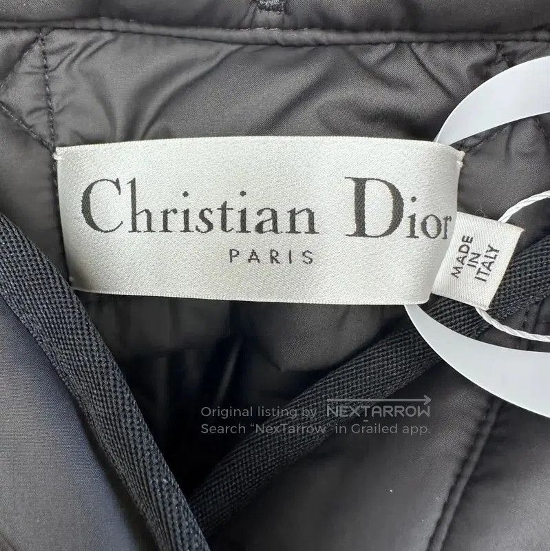 Dior Dior Black Women's Quilted Cotton Jacket . Size M / US 6-8 / IT 42-44 - 3 Thumbnail