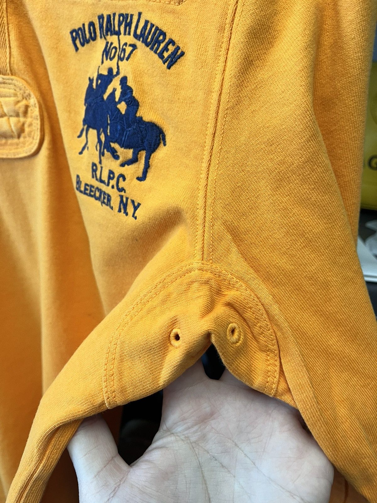 Polo Ralph Lauren Vintage Polo Ralph Lauren Rugby Longsleeve Size US M / EU 48-50 / 2 - 3 Thumbnail