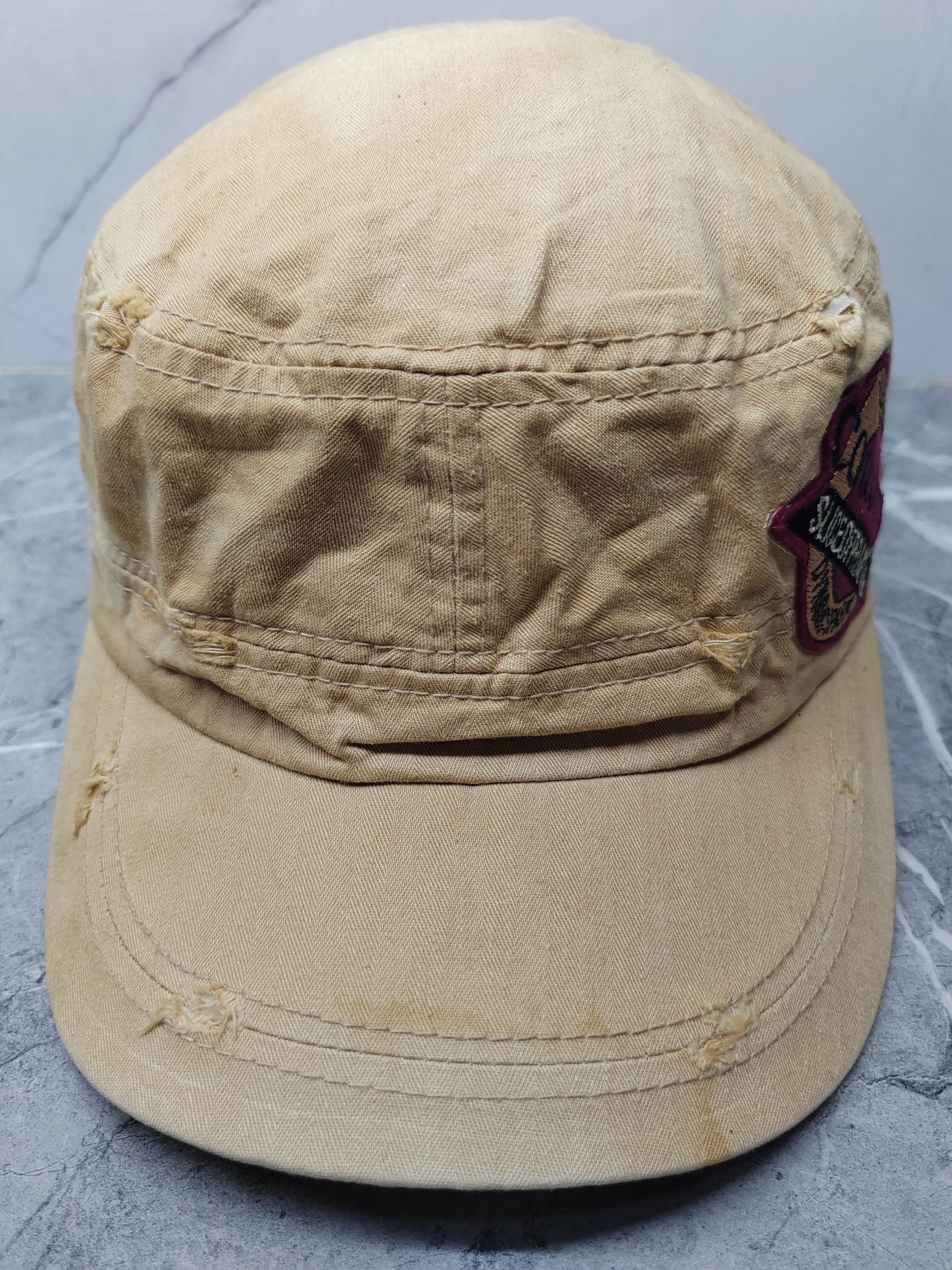 If Six Was Nine Vintage Cadet Japanese Distressed Style Cap Hat Size ONE SIZE - 3 Thumbnail