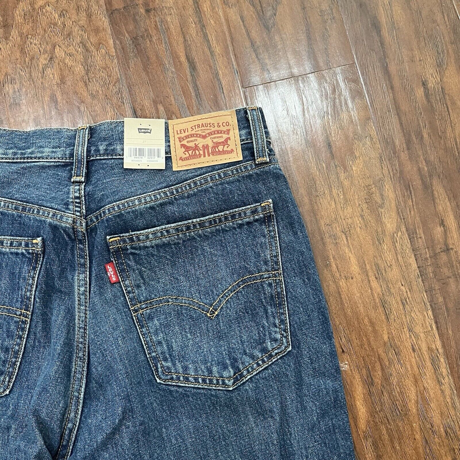 Levi's Levis Jeans Womens 27x30 Blue Low Pro Mid Rise NWT Size 27" / US 4 / IT 40 - 13 Thumbnail