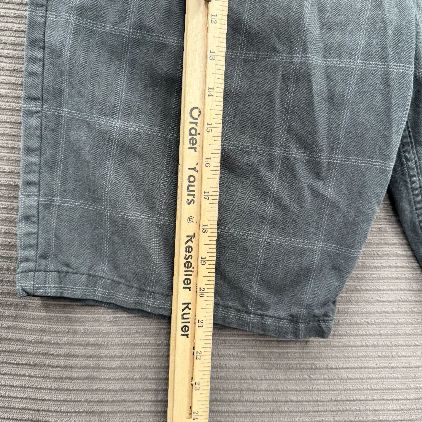 Hurley Hurley Short Men 32 Gray Cotton Weekend Beach Vacation 9' Inseam Casual Size US 32 / EU 48 - 7 Thumbnail