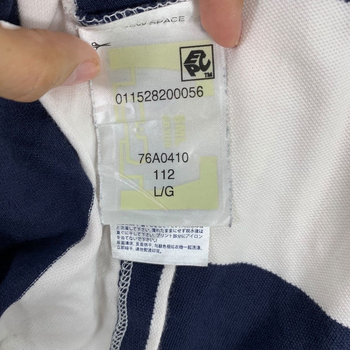 Tommy Hilfiger TOMMY HILFIGER USA Gold Crest Logo Striped Polo Tee Shirt Size L / US 10 / IT 46 - 8 Thumbnail