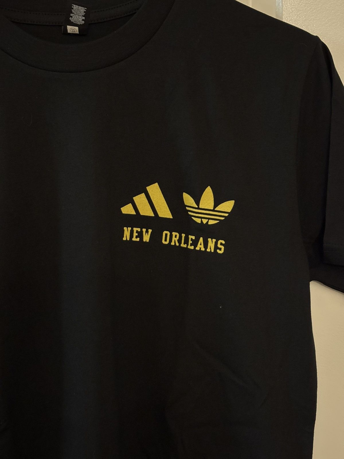 Adidas RARE - 25’ Adidas Super Bowl New Orleans NOAC Black Shirt S Size US S / EU 44-46 / 1 - 4 Thumbnail