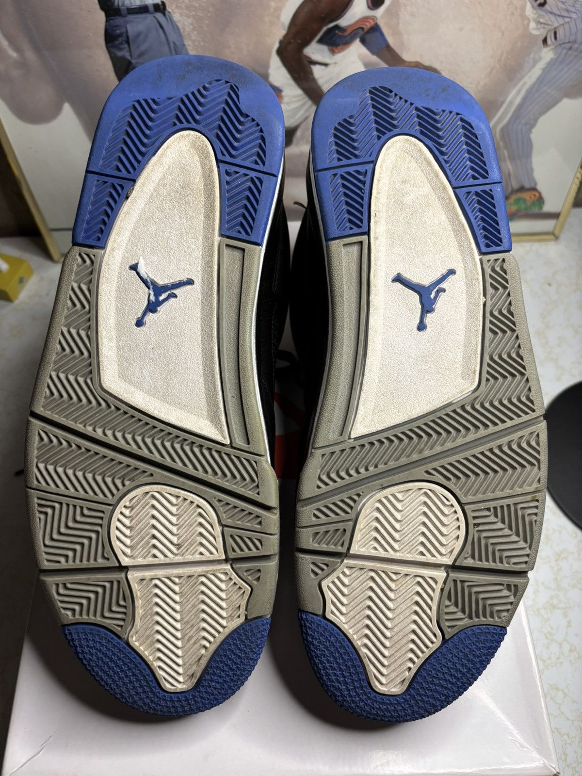 Jordan Brand Air Jordan 4 Retro Motorsports Alternate 2017 Size US 11.5 / EU 44-45 - 5 Thumbnail