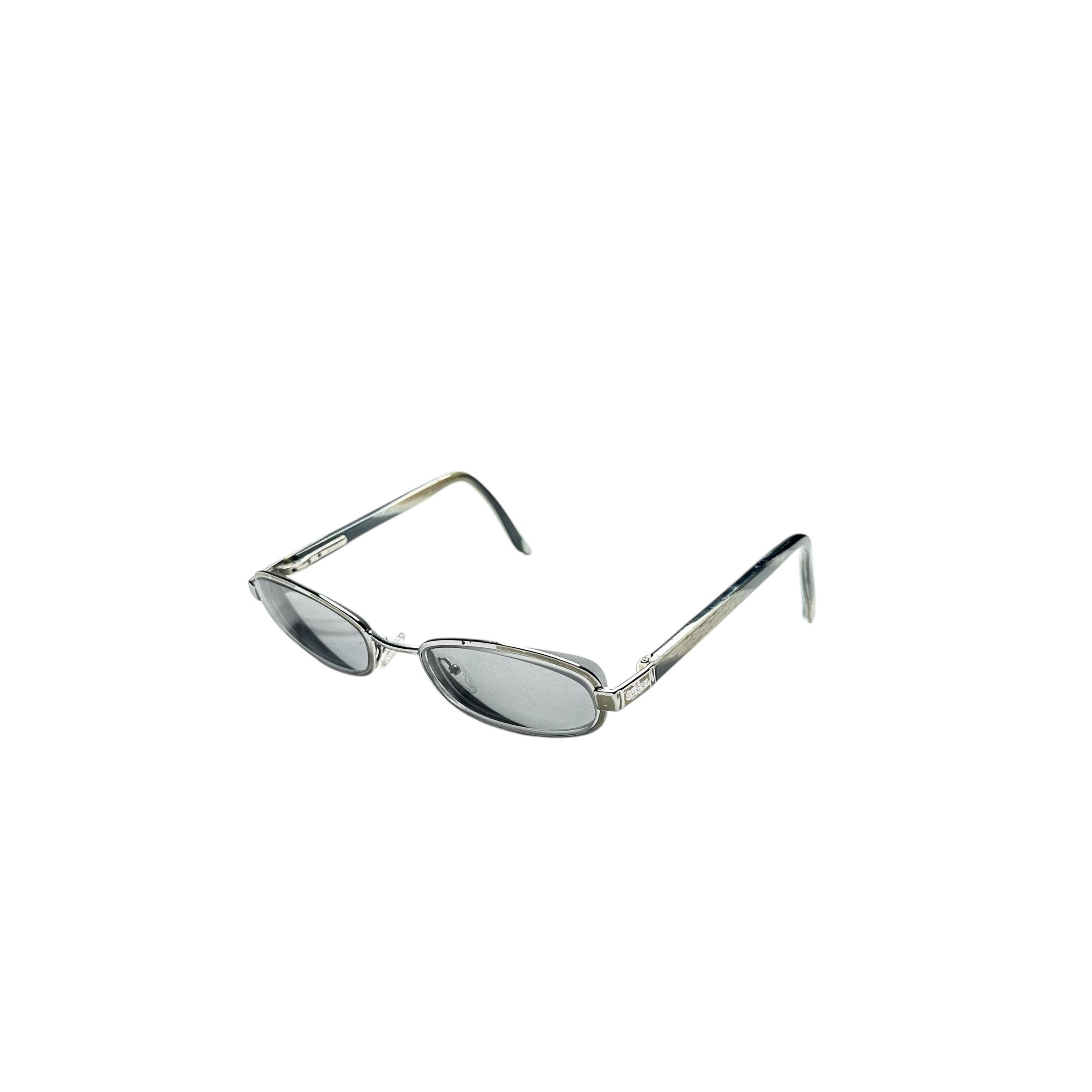 Gucci Gucci Slim Oval Sunglasses Size ONE SIZE - 1 Thumbnail