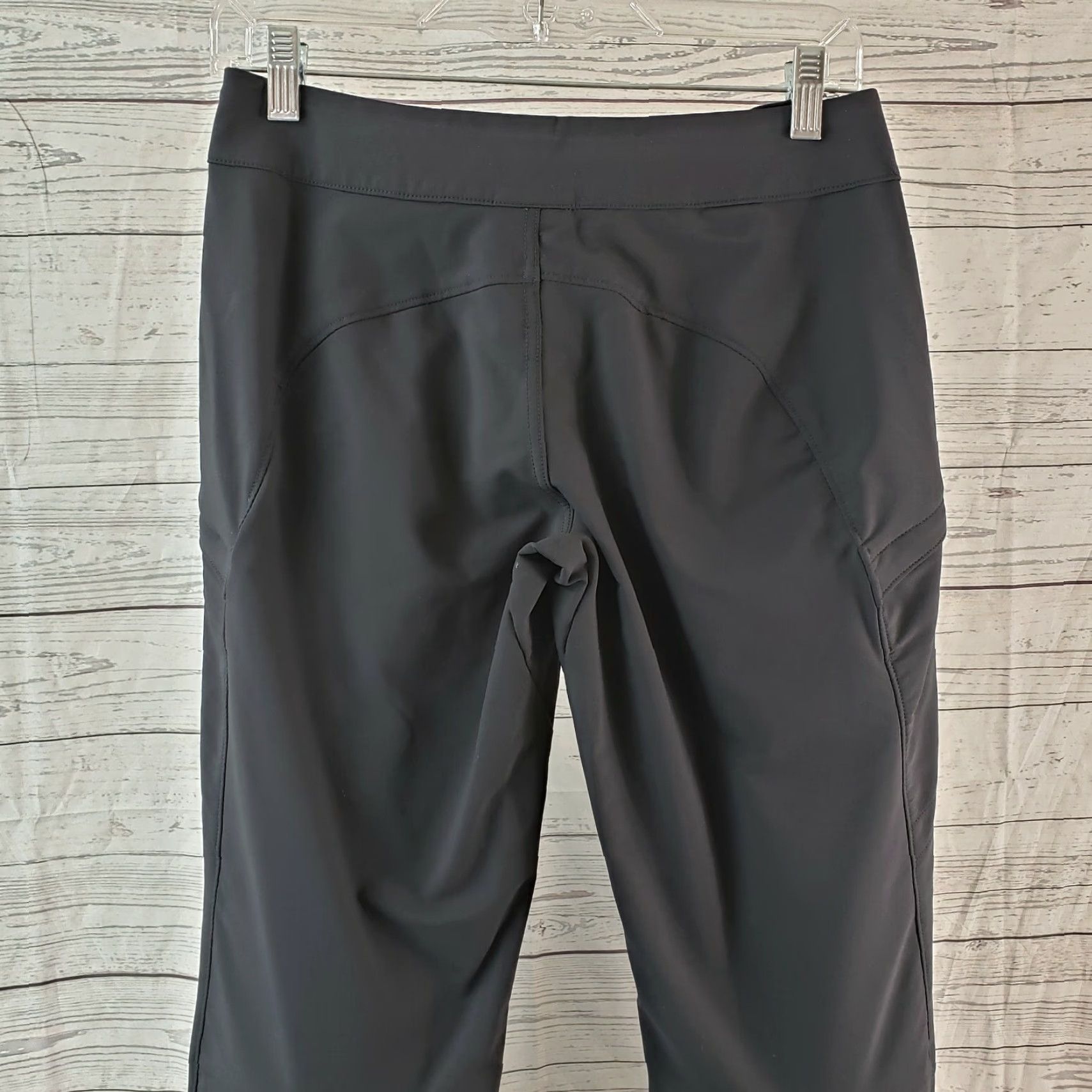 Mountain Hardwear VINTAGE Mountain Hardwear Womens Pants Sz 2 Black Mid Rise Straight Leg Nylon Blend Size 26" / US 2 / IT 38 - 5 Thumbnail