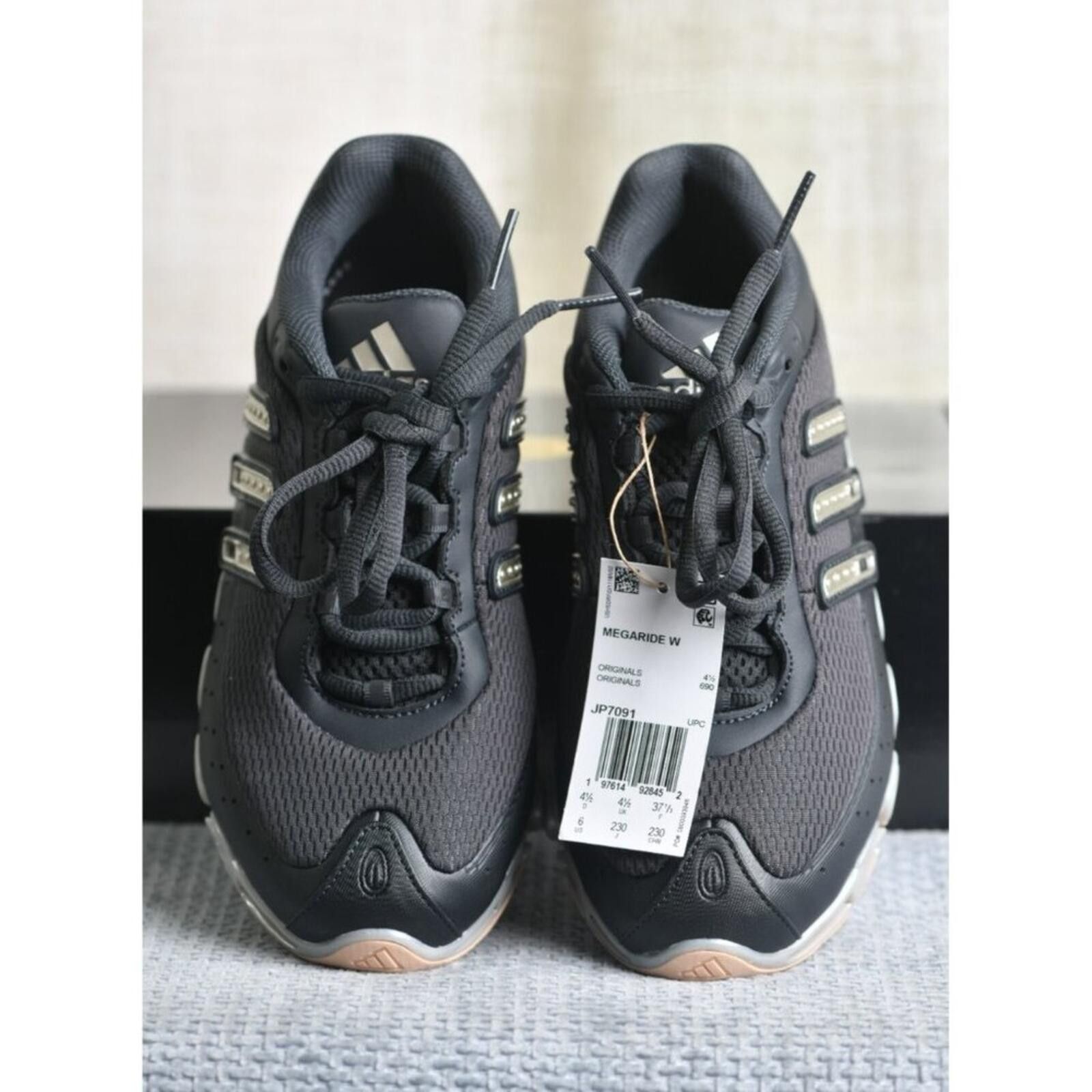 Adidas Adidas Wmns A3 Megaride Black Silver Metallic | SKU: JP7091 Size US 6 / IT 36 - 8 Thumbnail
