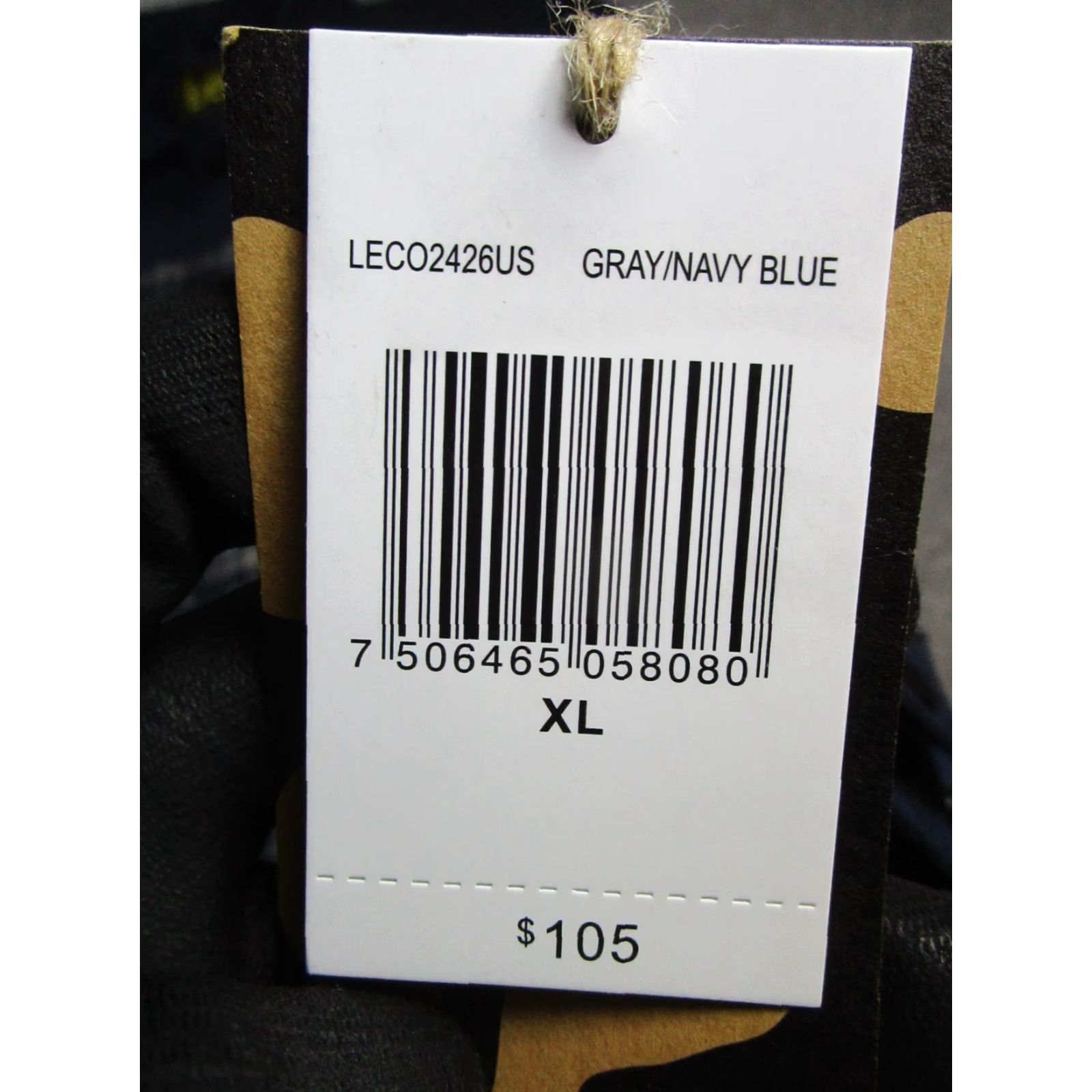 Lee Lee Bomber Jacket Mens Xl Blue Midweight Flannel New Work Size US XL / EU 56 / 4 - 5 Thumbnail